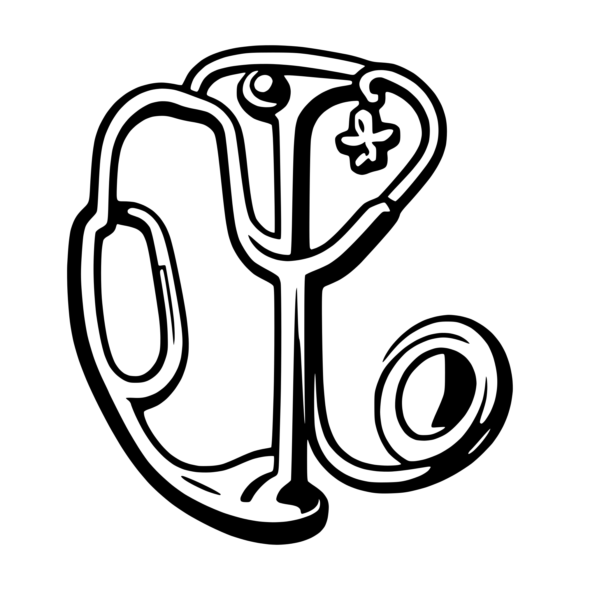 AI-generated SVG of a Stethoscope