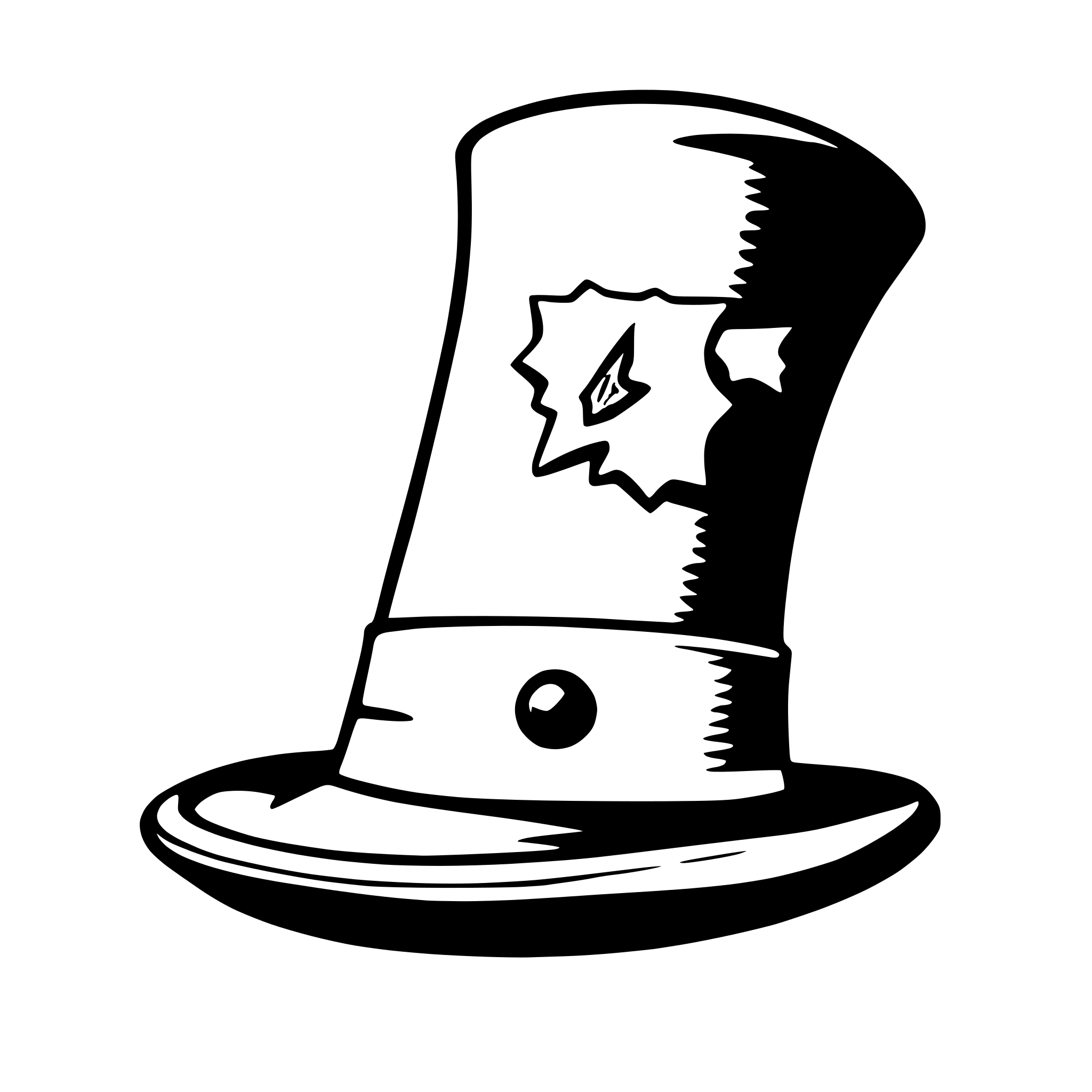 AI-generated SVG of 'Christmas Green hat'