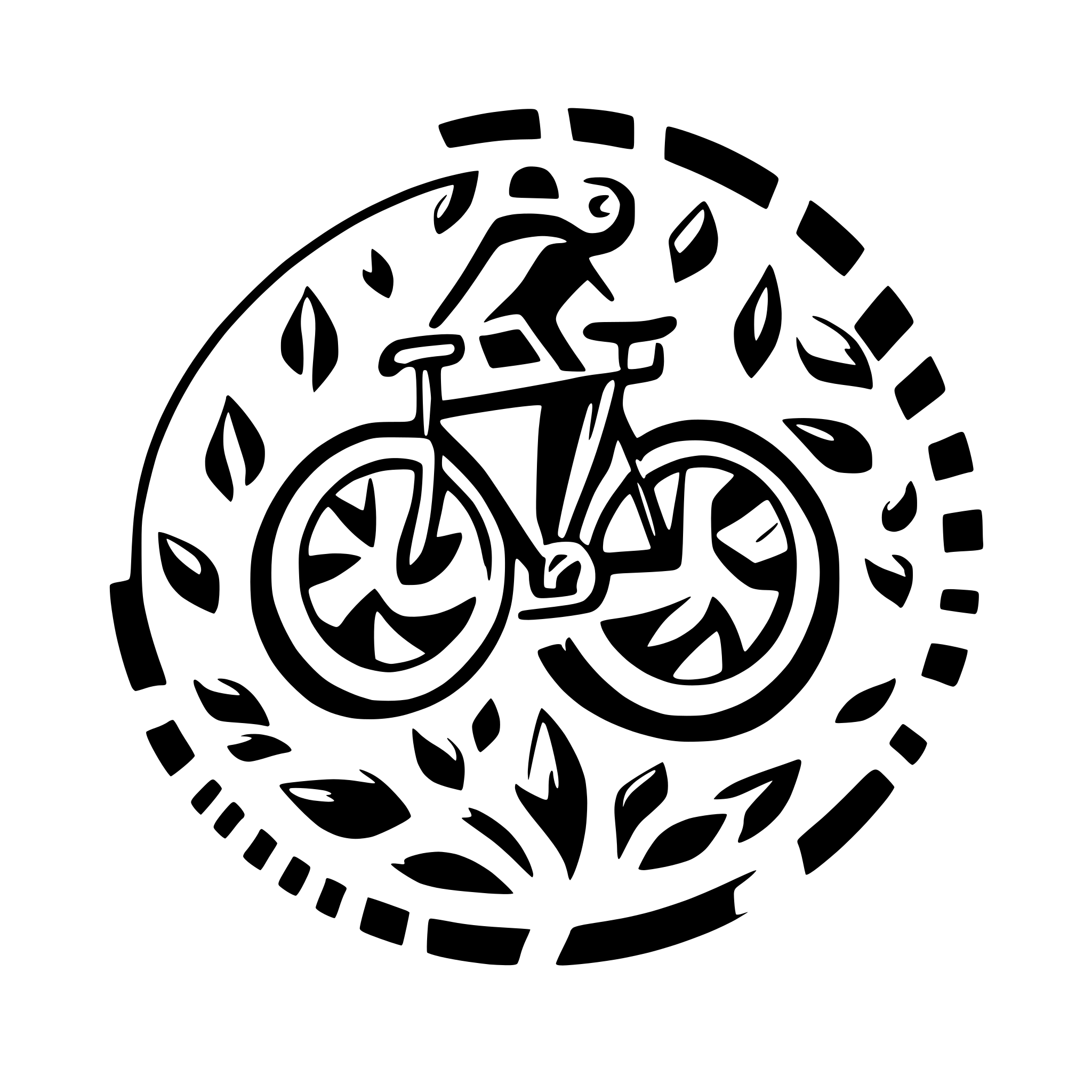 AI-generated SVG of a bicicleteria walter