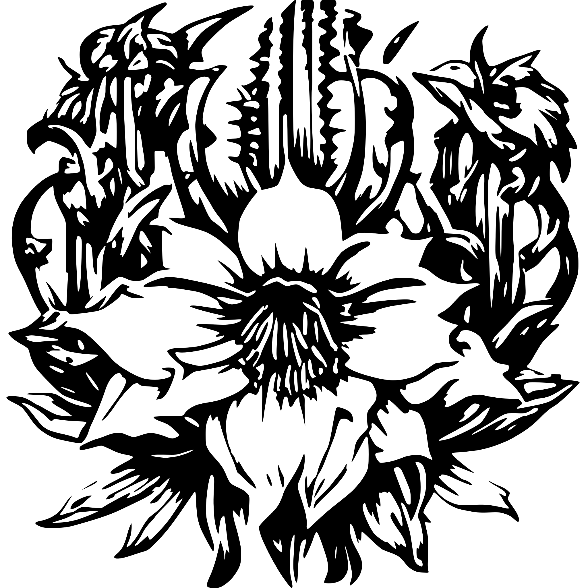 AI-generated SVG of a Crown Imperial
