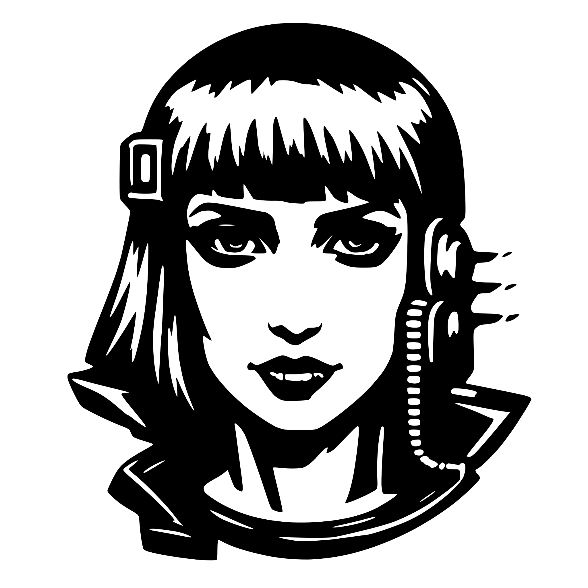AI-generated SVG of 'create cyberpunk svg wallpaper'