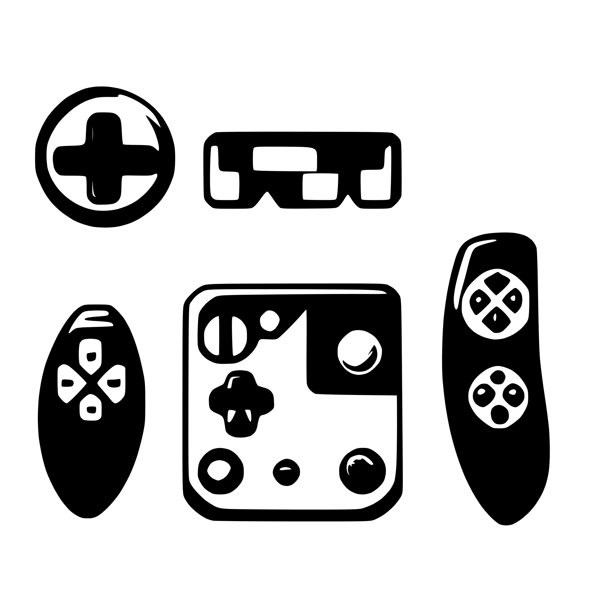 AI-generated SVG of a game controller