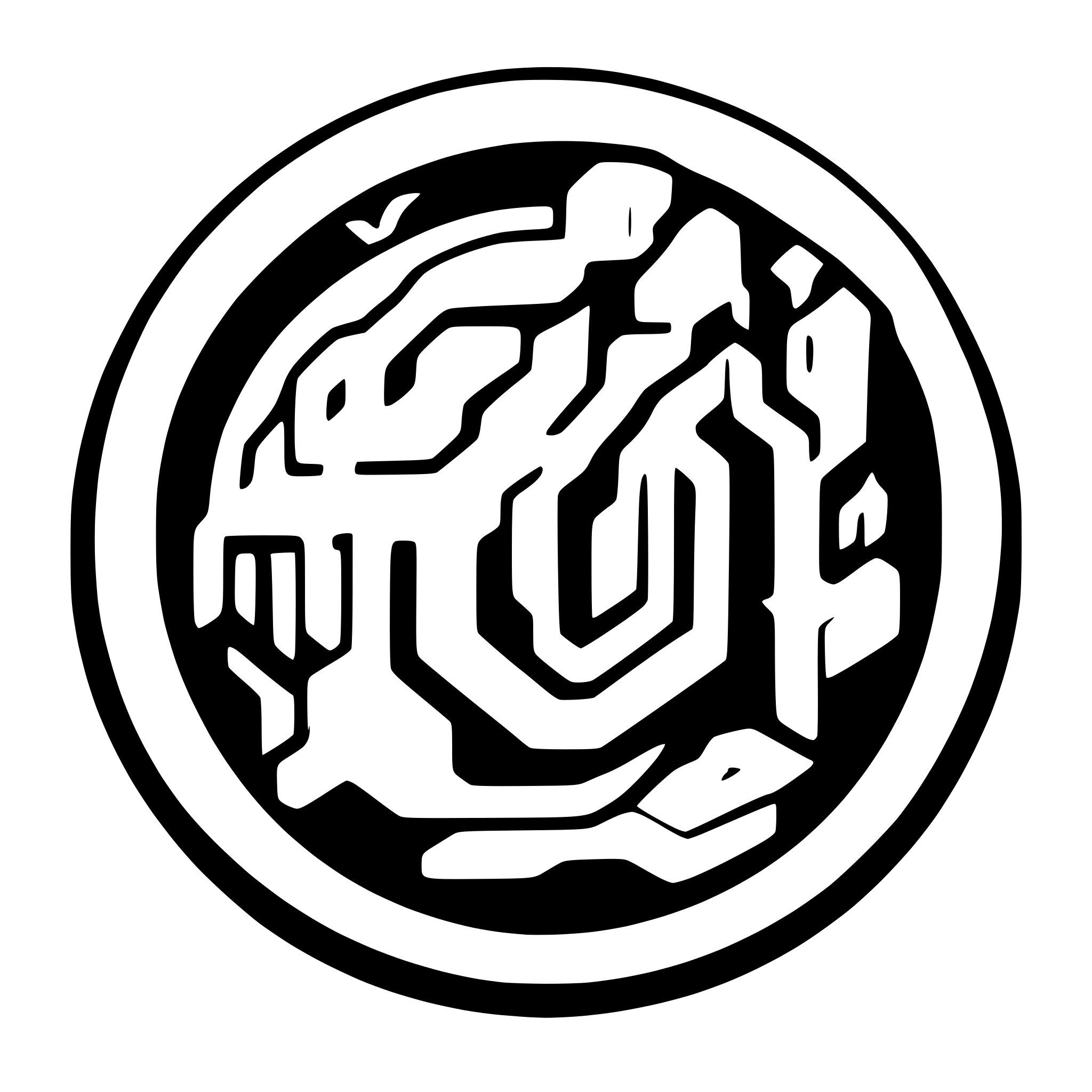 AI-generated SVG of a sXLauncher minecraft game logo circle