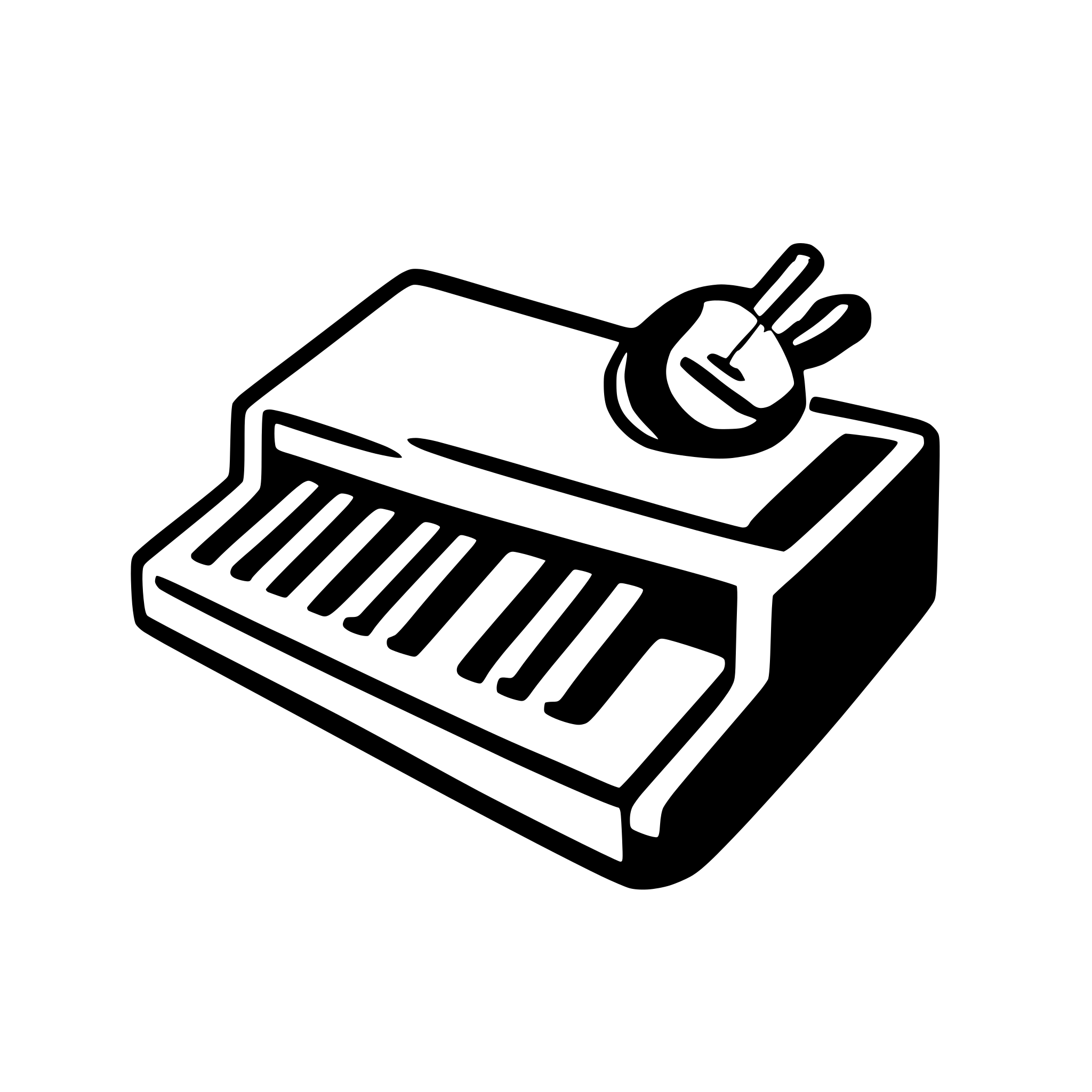 AI-generated SVG of 'piano and guitar simple icon'
