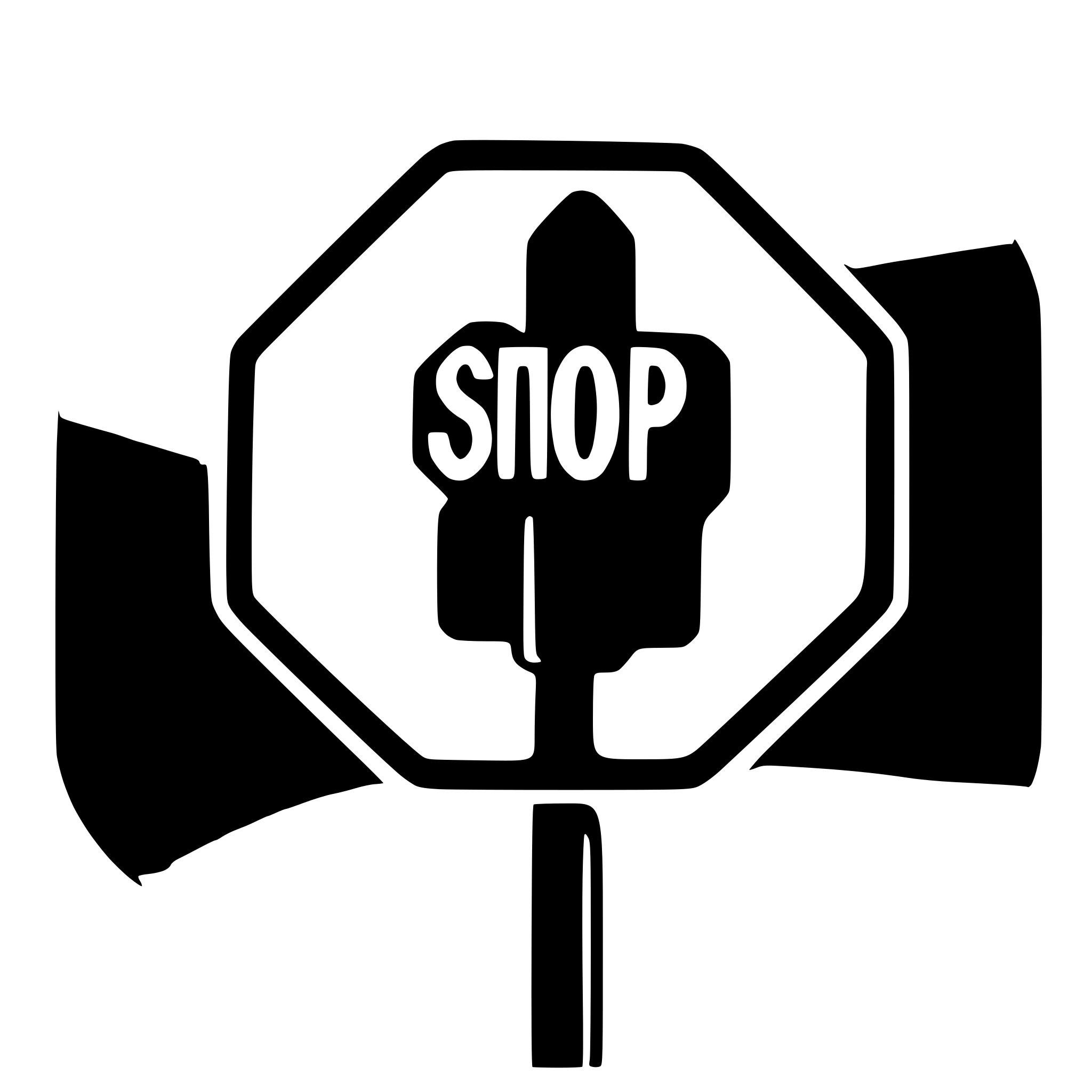 AI-generated SVG of a stop sign