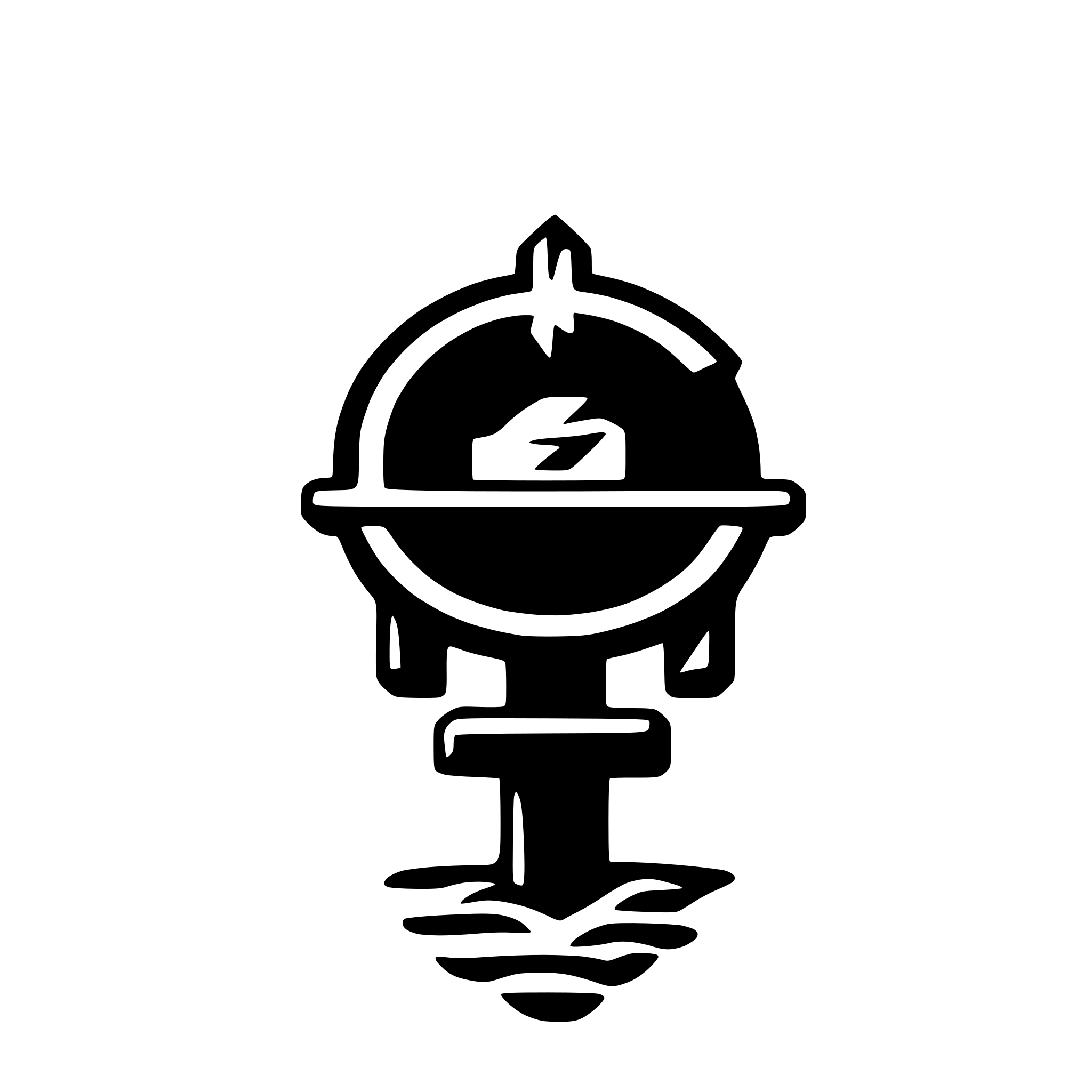 AI-generated SVG of 'create an svg icon for langchain'
