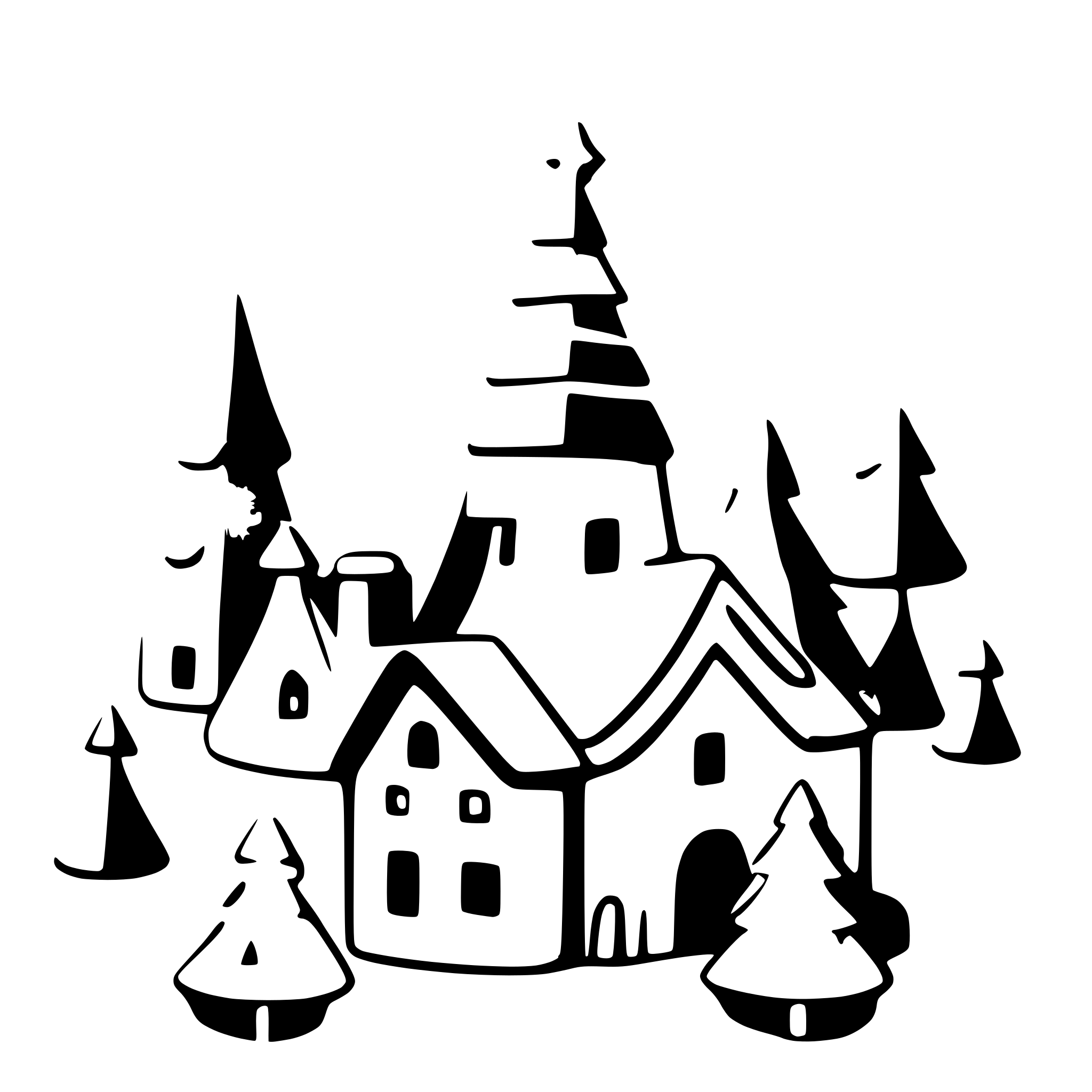 AI-generated SVG of 'Christmas village 3d'