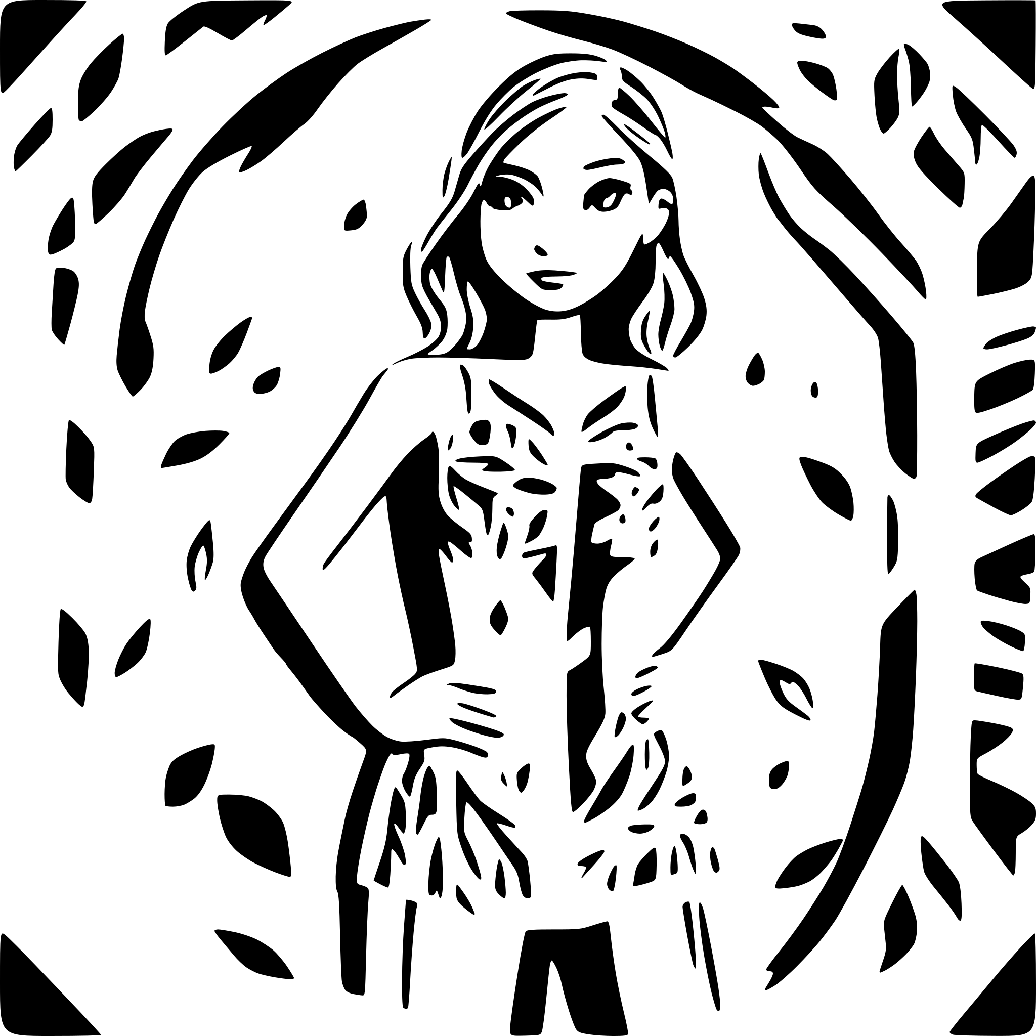 AI-generated SVG of a princesse sportif
