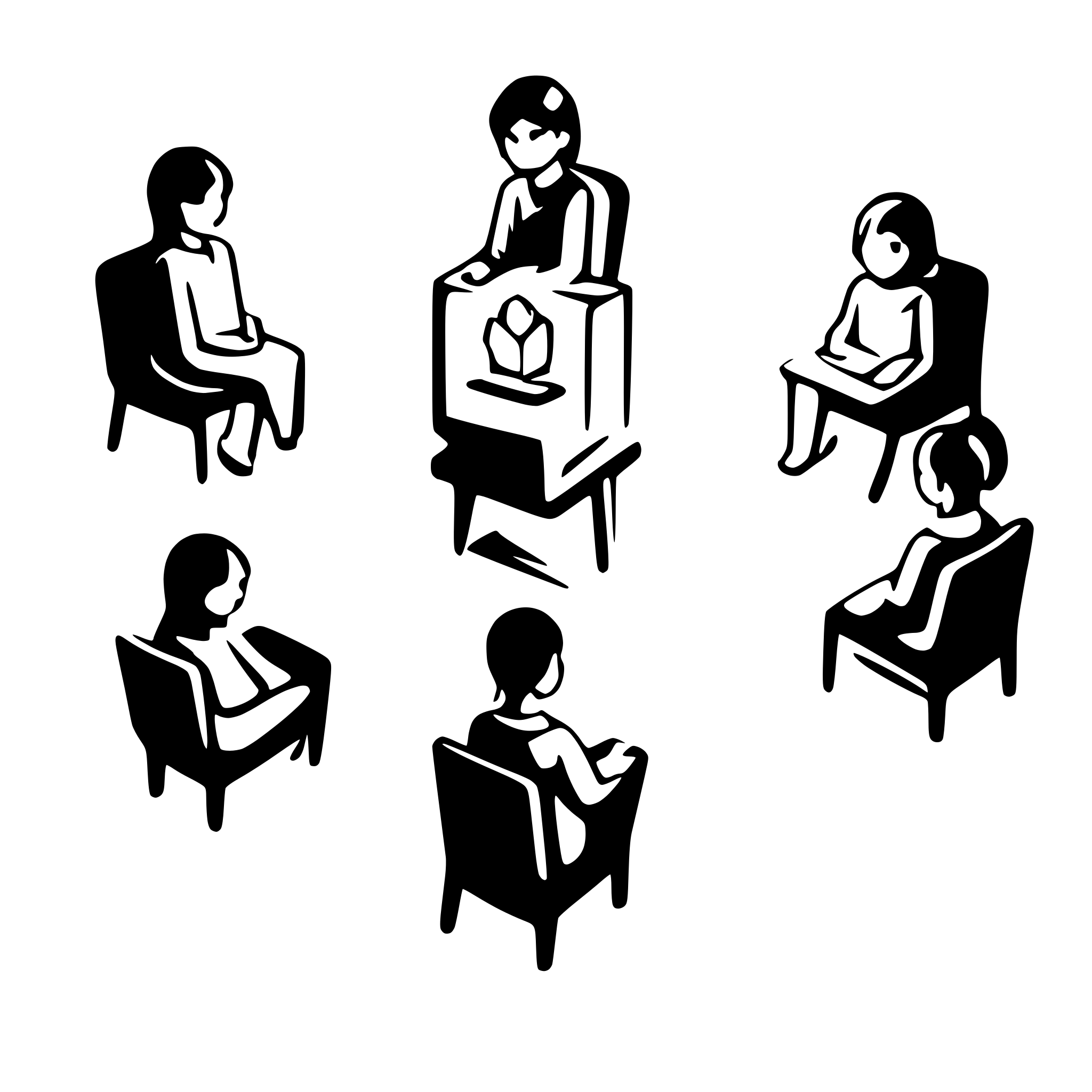 AI-generated SVG of a An abstract logo image for an advanced AI classroom solution shows a group of few students sitting on desks facing front attending to the teacher showing viewed from a camera include text classvision AI-generated SVG of a An abstract logo image for an advanced AI classroom solution shows a group of few students sitting on desks facing front attending to the teacher showing viewed from a camera include text classvision