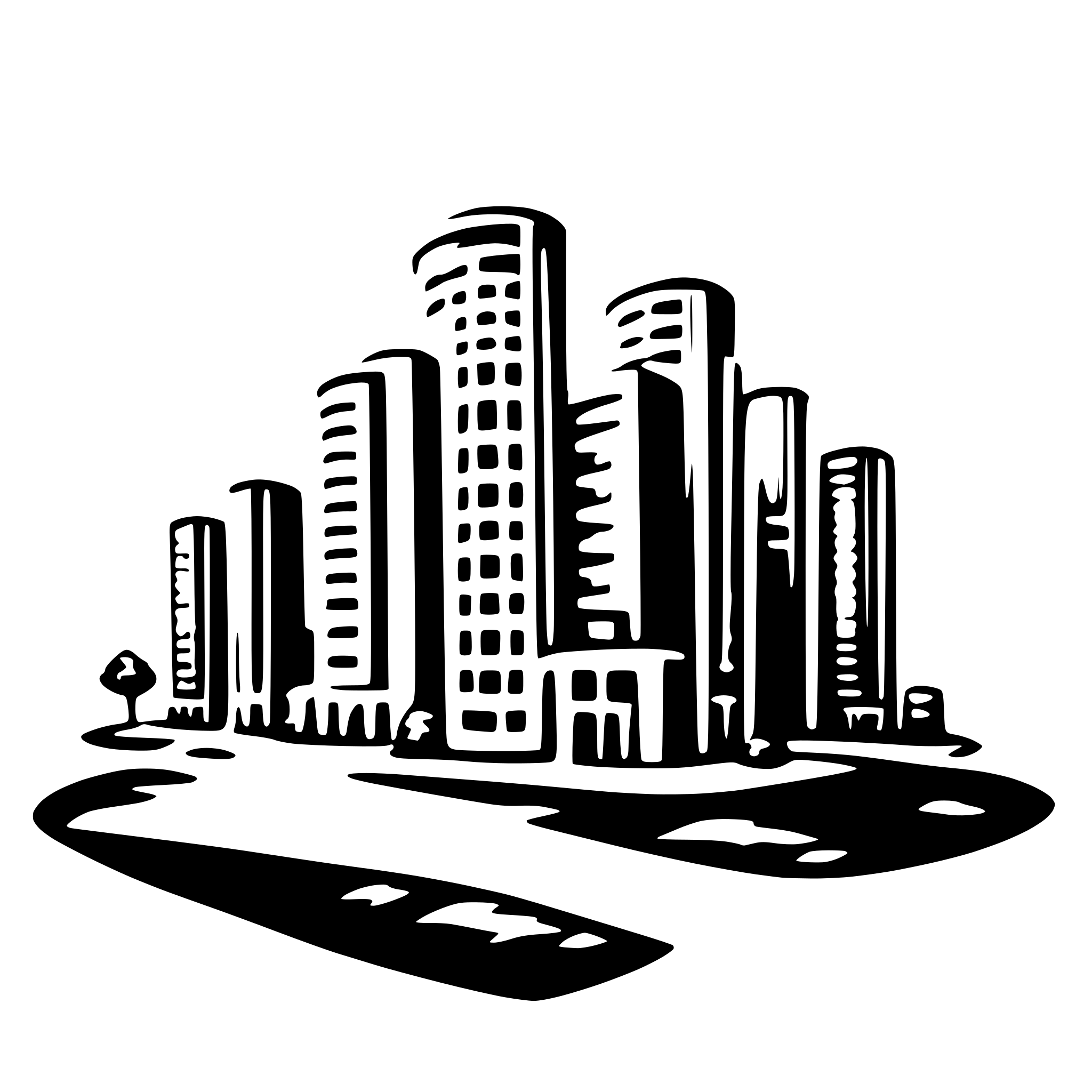 AI-generated SVG of a Big company