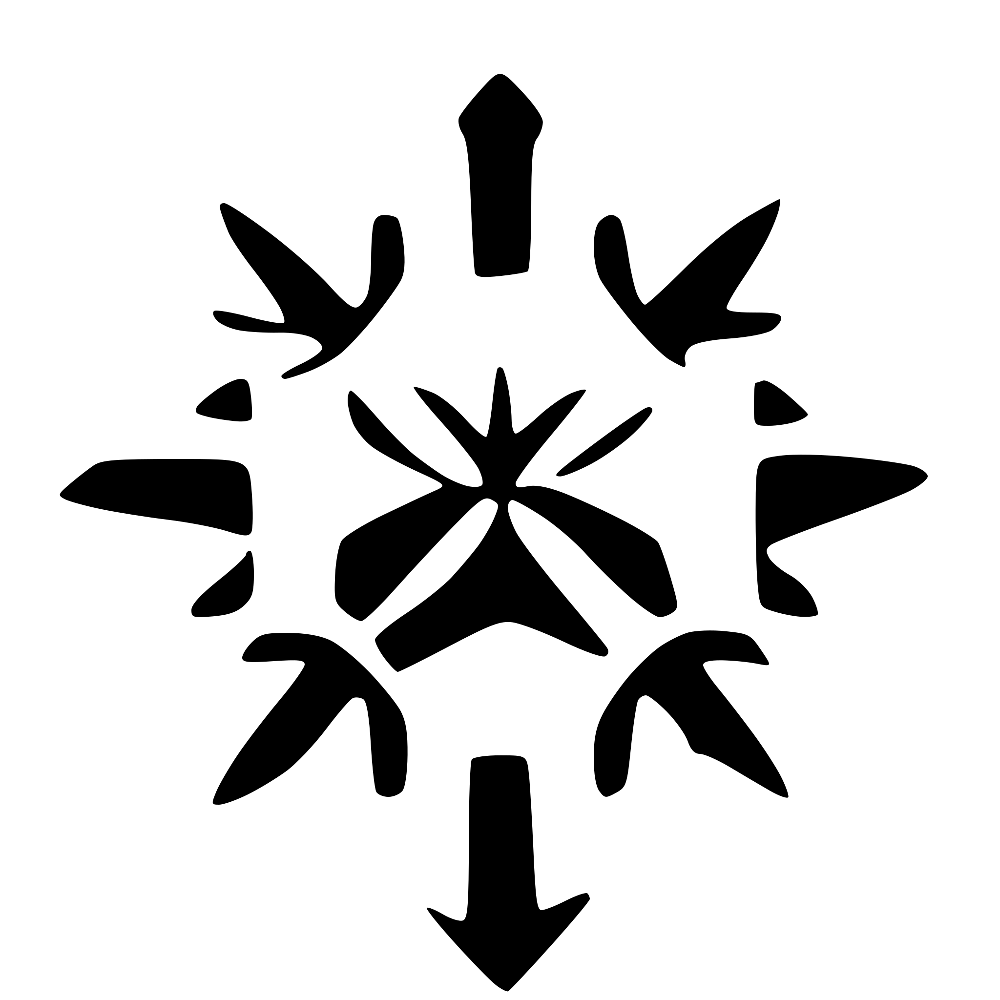 AI-generated SVG of 'symmetrical snowflake'