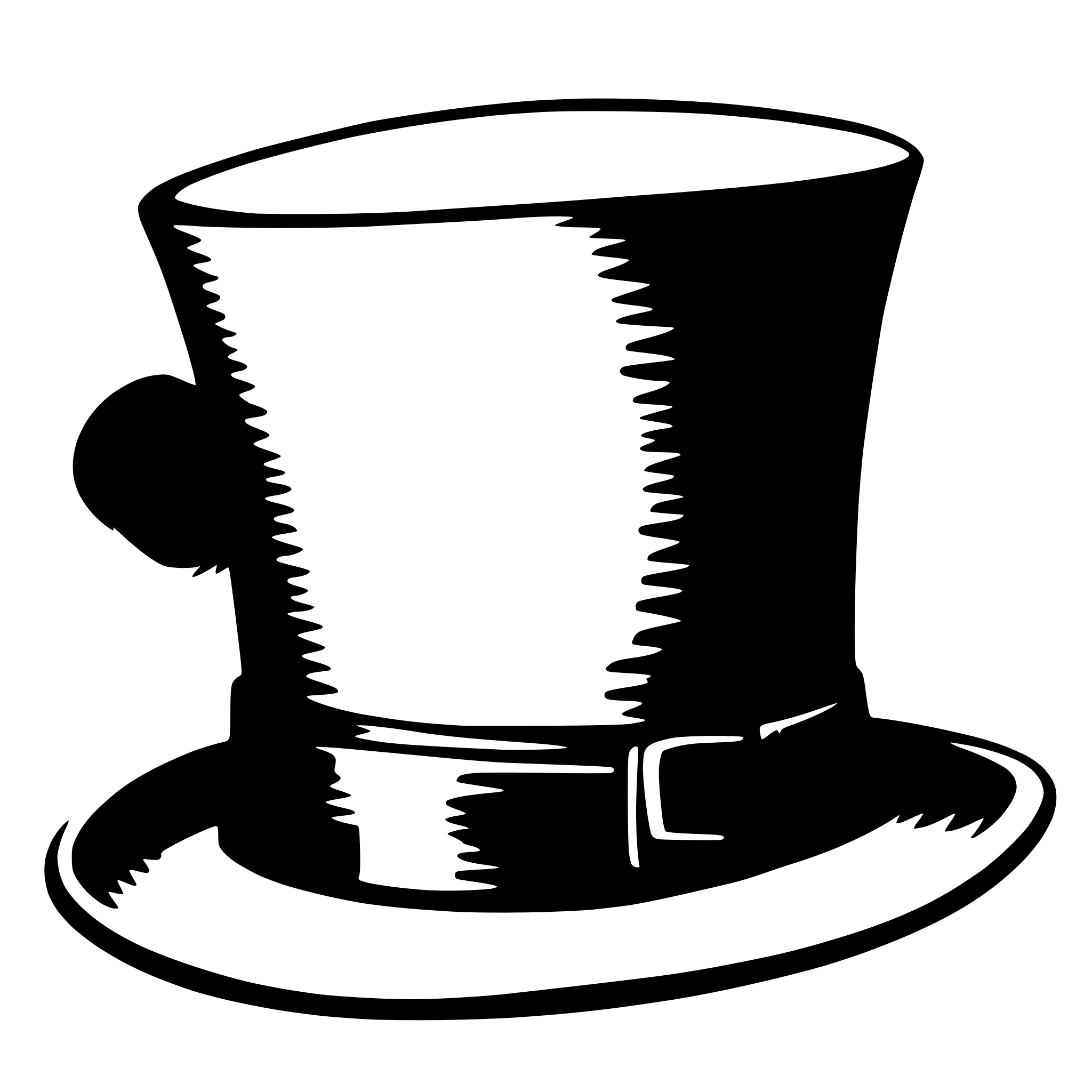 AI-generated SVG of a hat