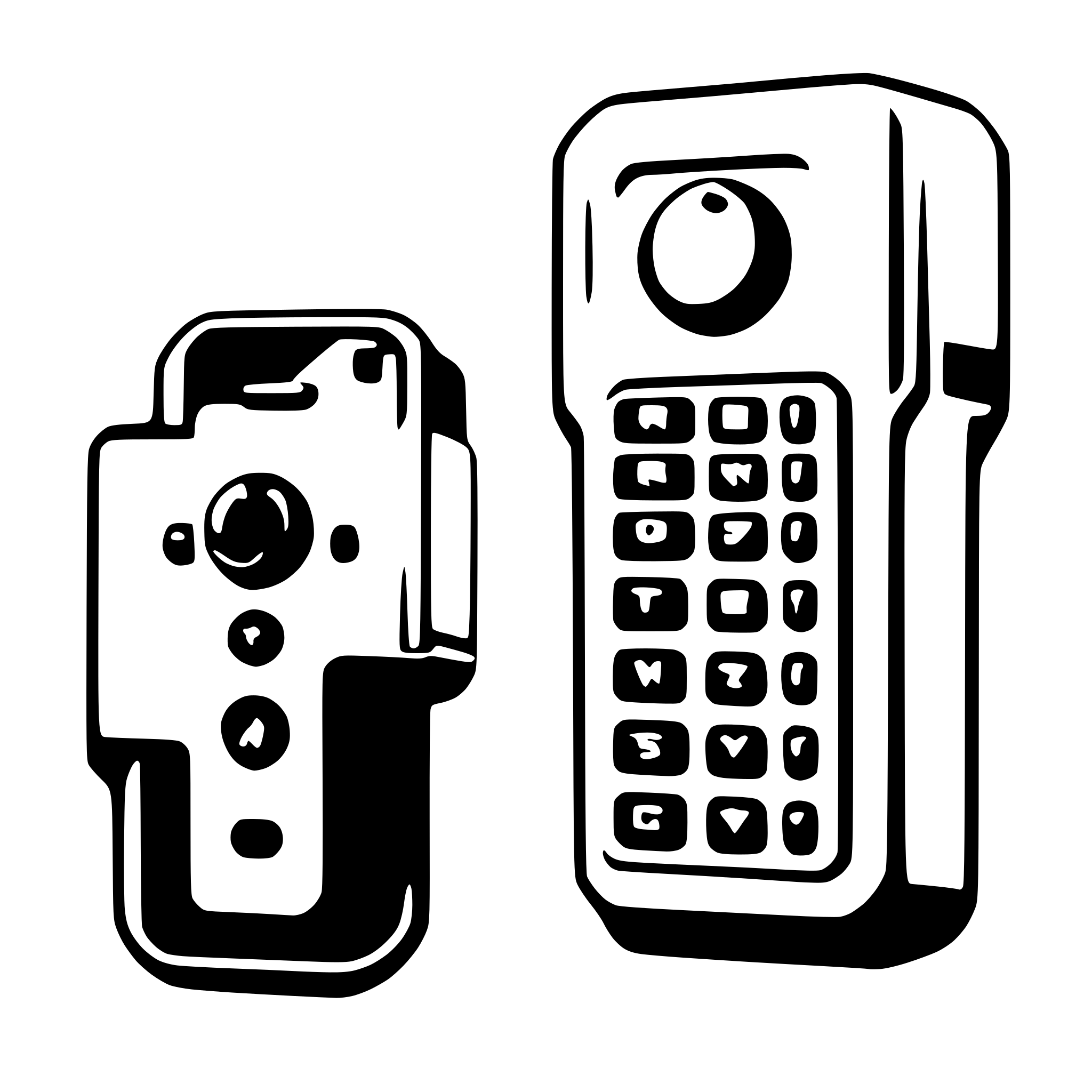 AI-generated SVG of 'PLC remote'