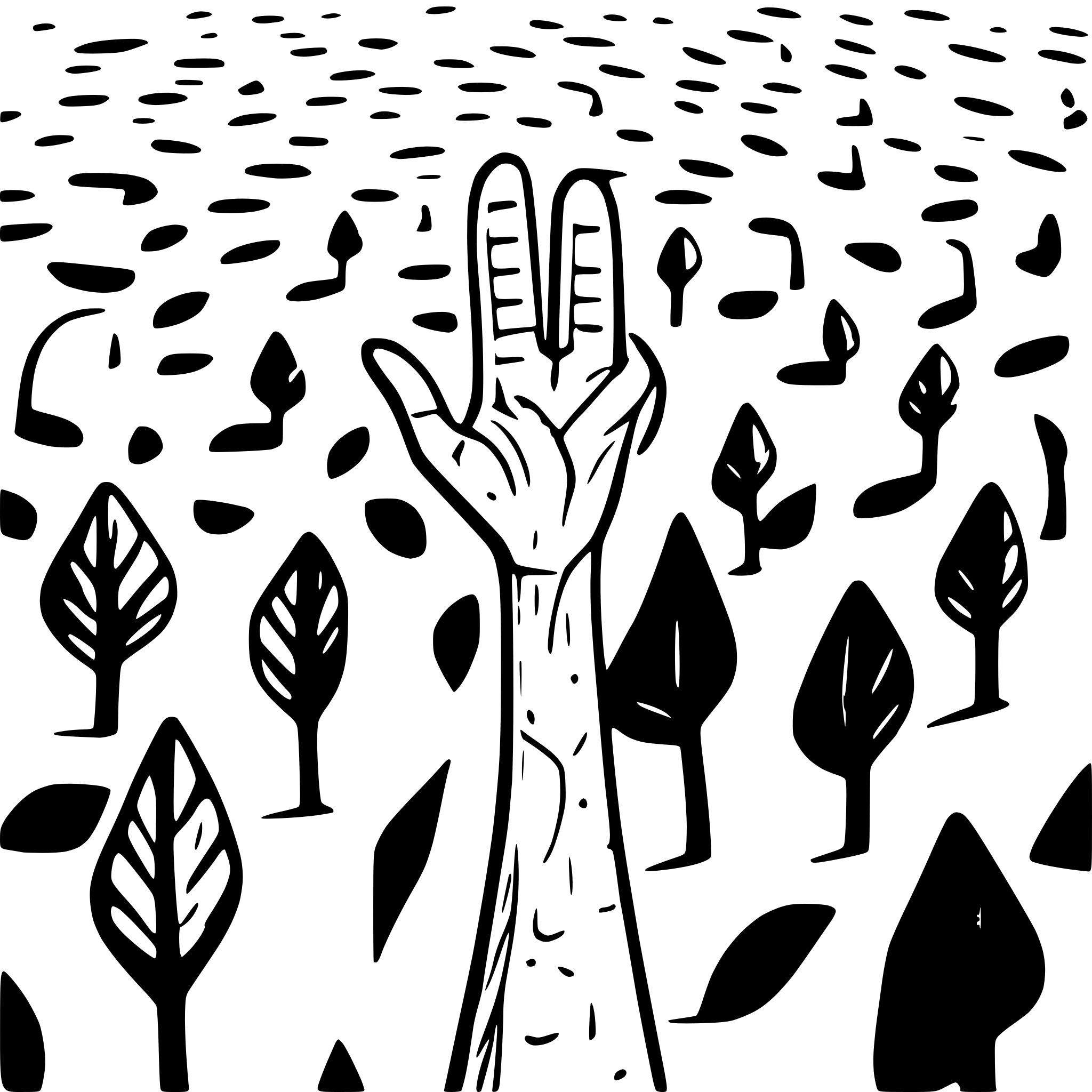 AI-generated SVG of a Stick Figure pointing
