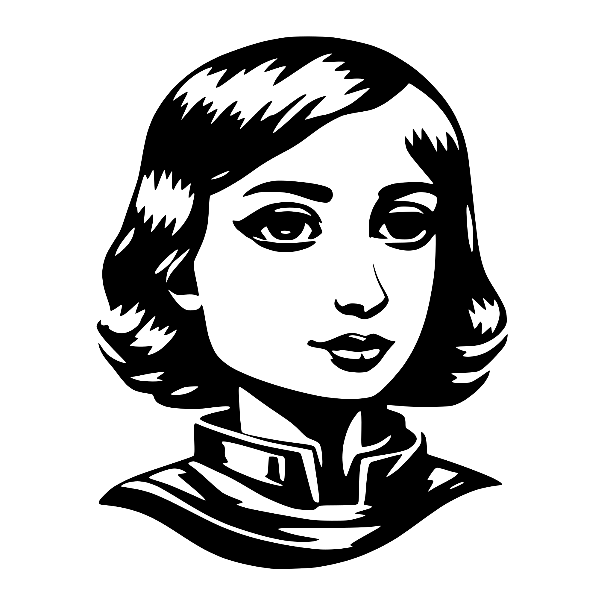 AI-generated SVG of a AI