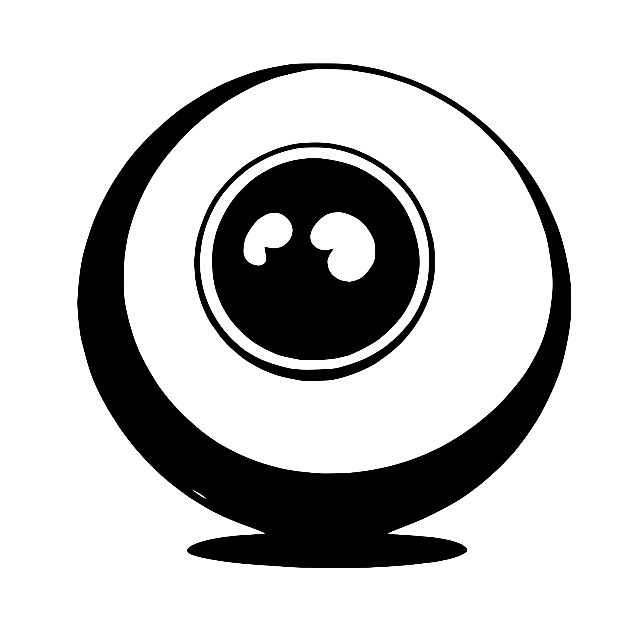 AI-generated SVG of 'eyeball'