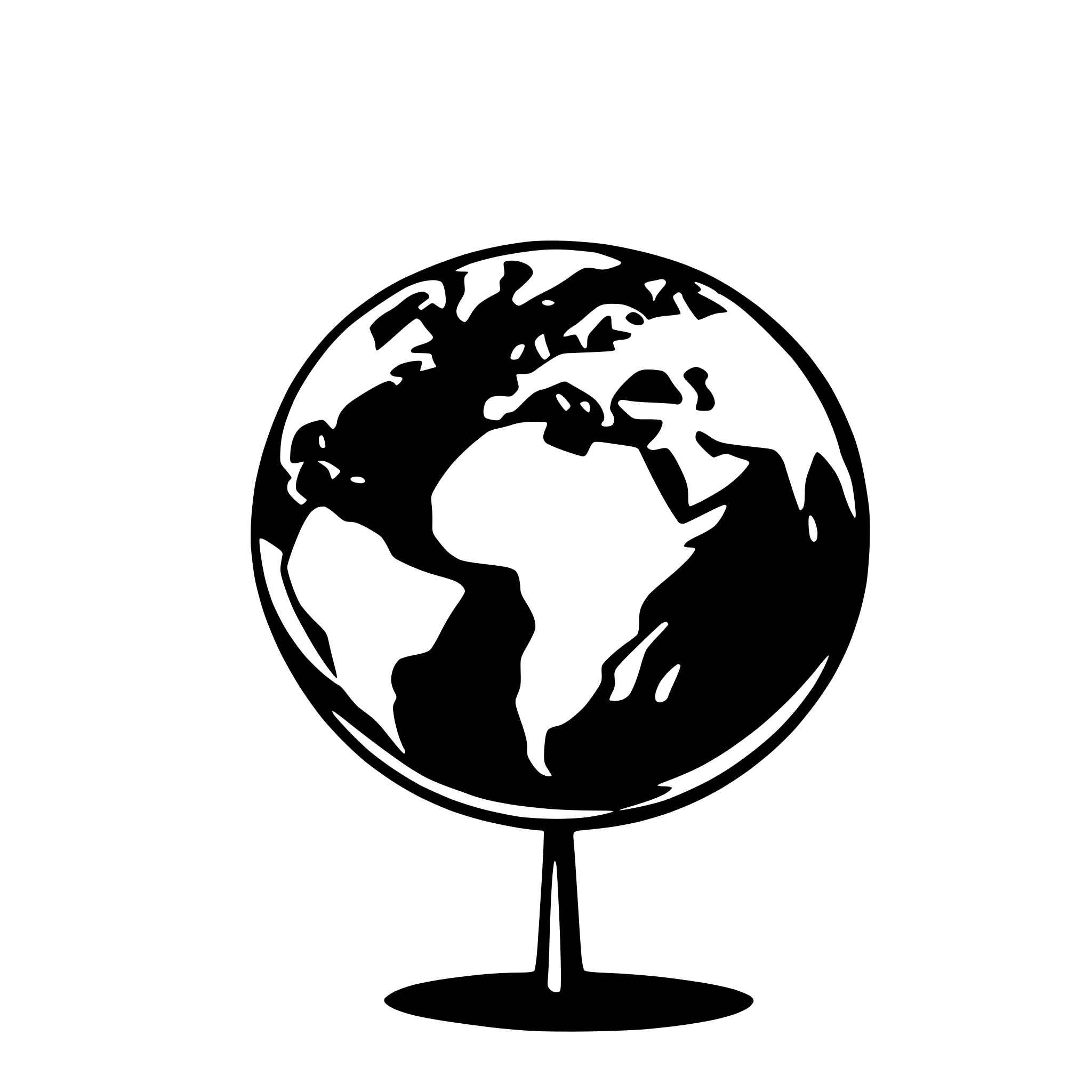 AI-generated SVG of 'earth'