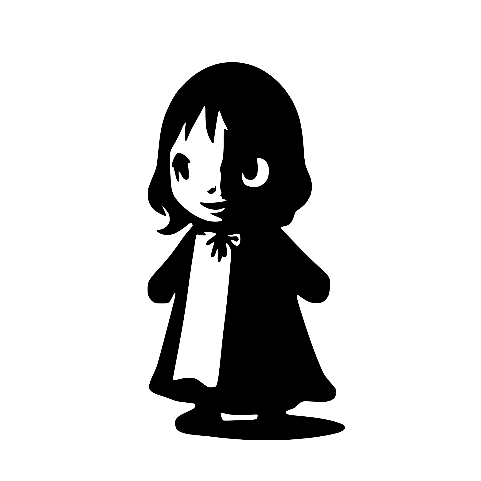 AI-generated SVG of a a litle ghost