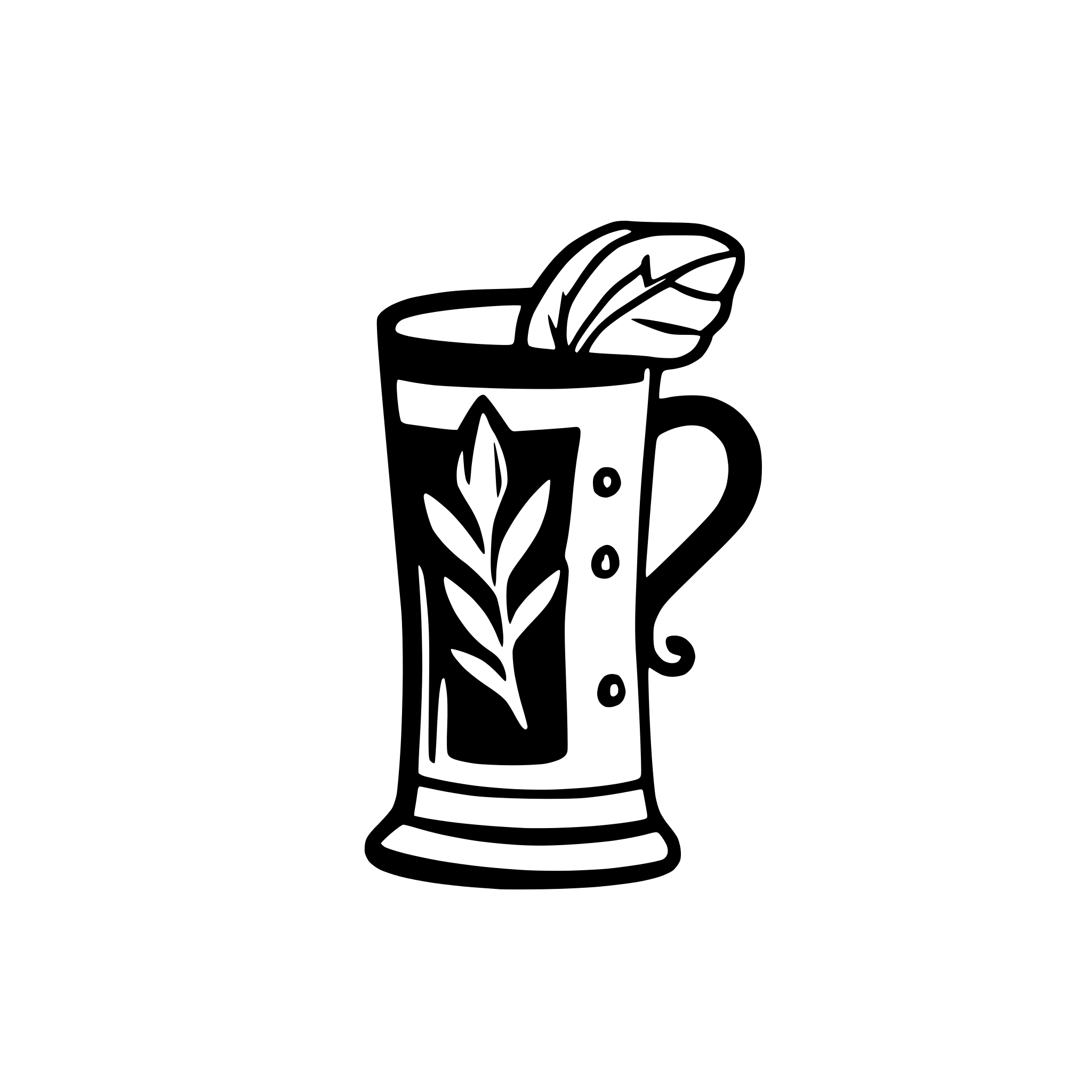 AI-generated SVG of a a cool icon for an old tavern