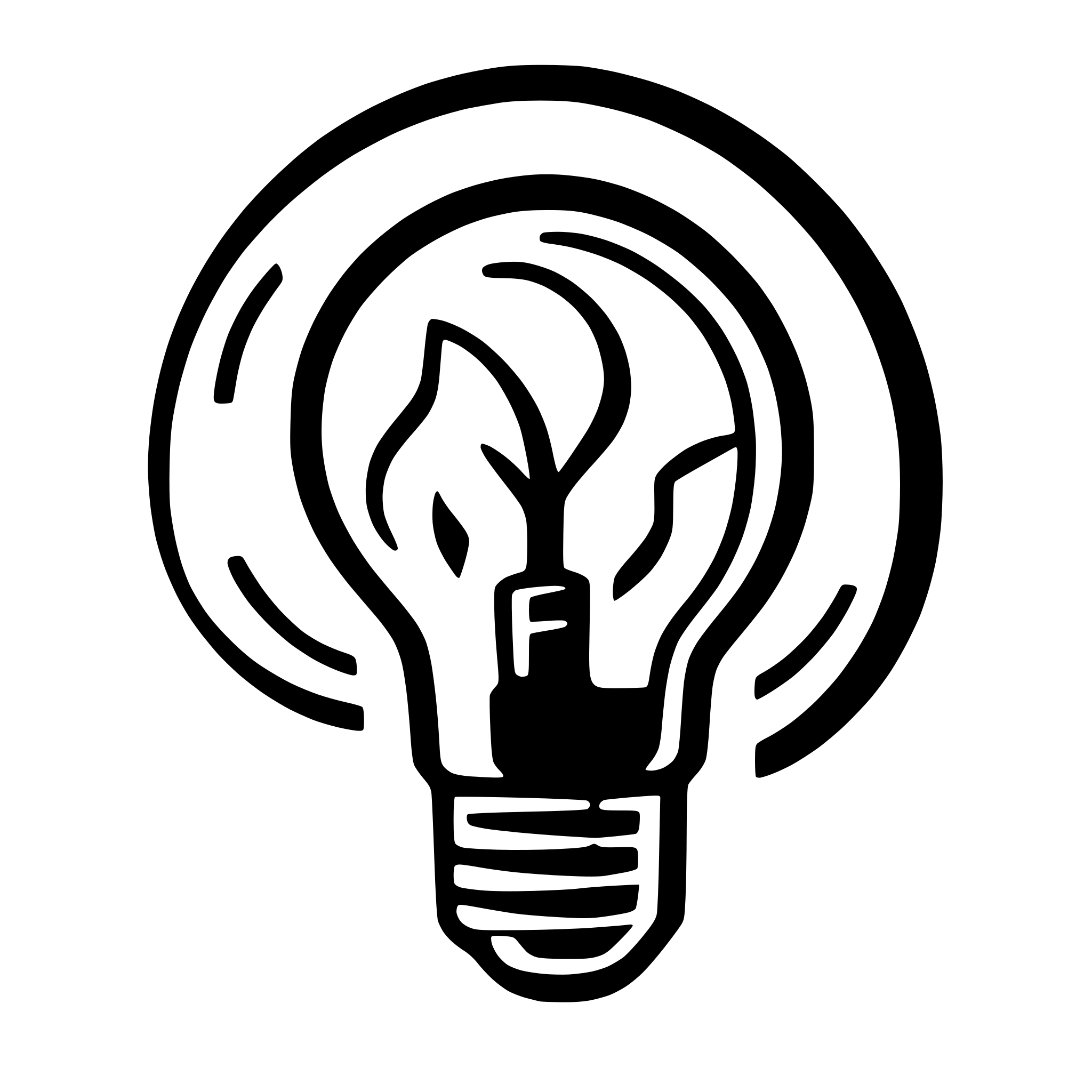 AI-generated SVG of a 2d light bulb but also put $ sing