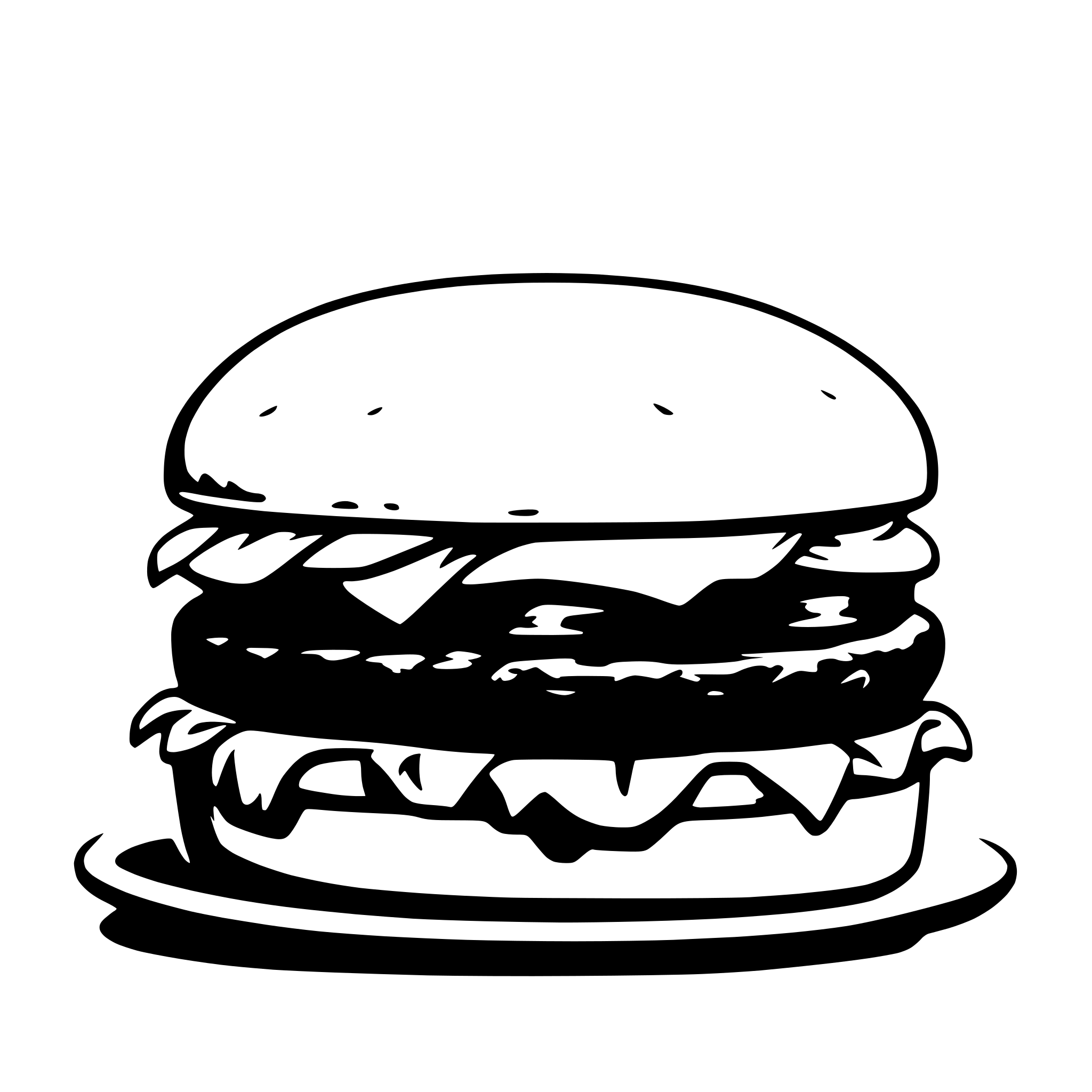 AI-generated SVG of a burger