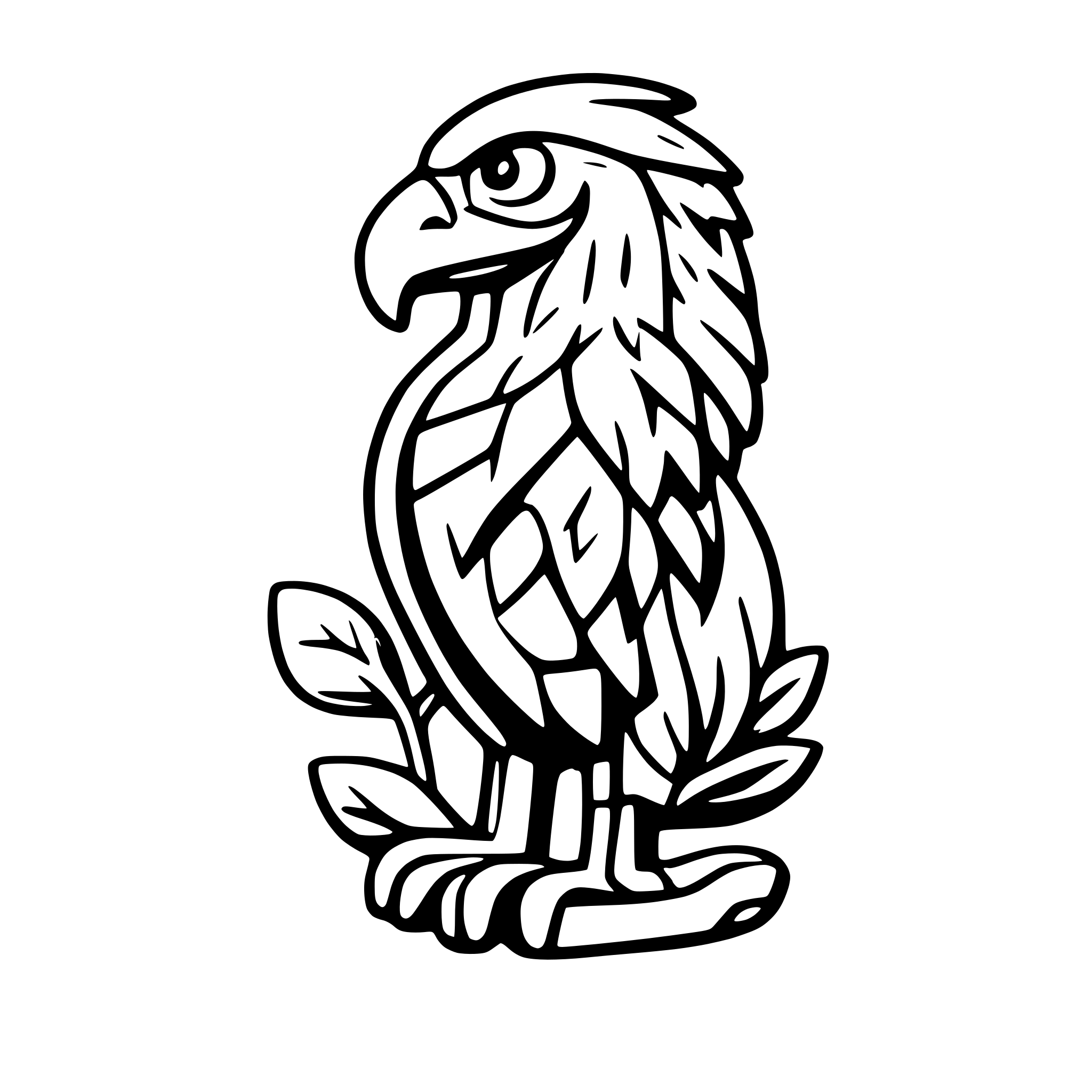 AI-generated SVG of a EAgle