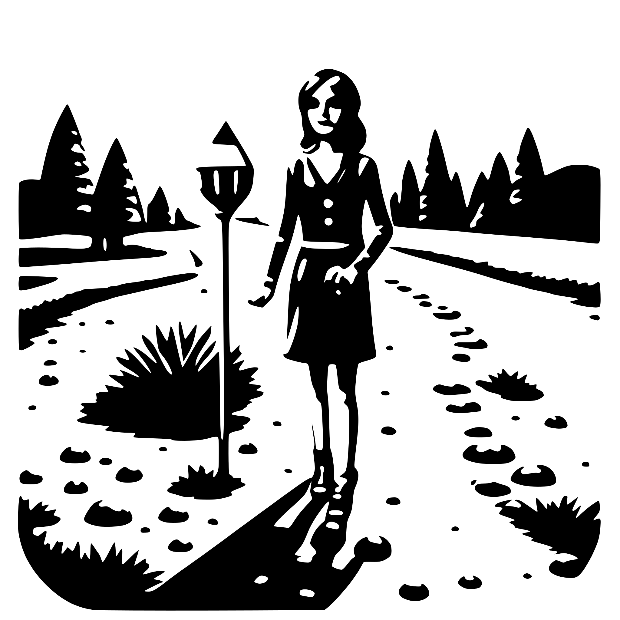 AI-generated SVG of 'I want dotted journey'