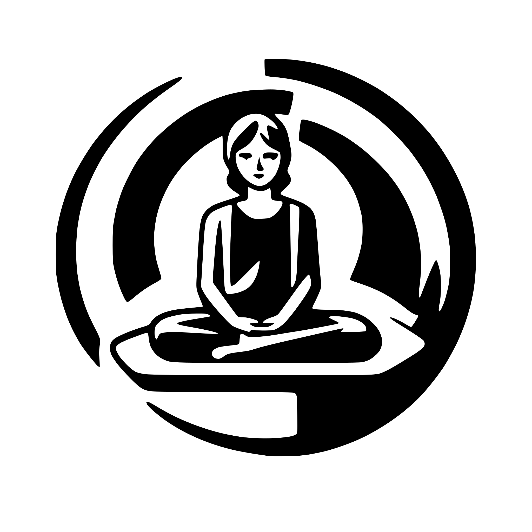 AI-generated SVG of a yoga sleep