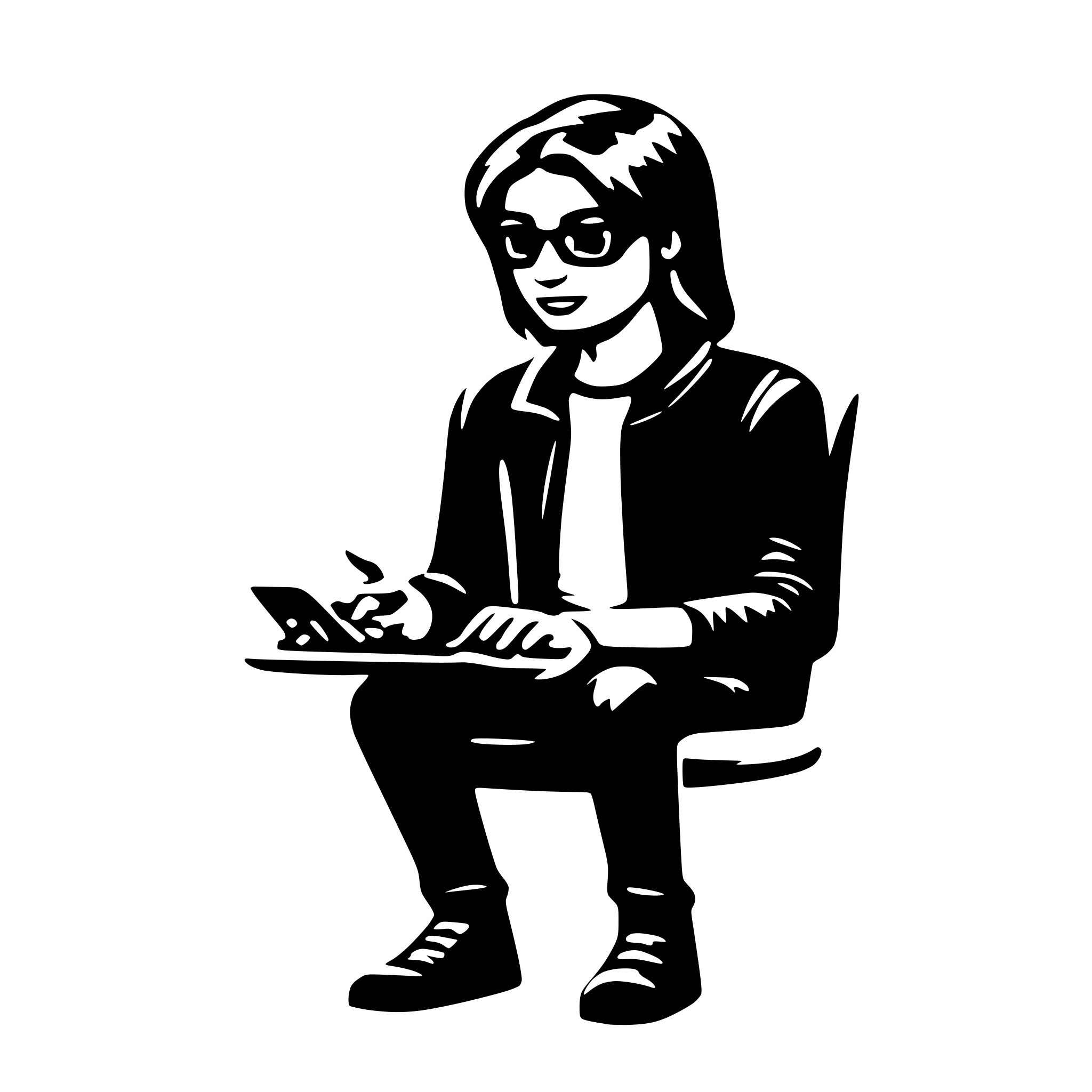 AI-generated SVG of 'digital user experiance'