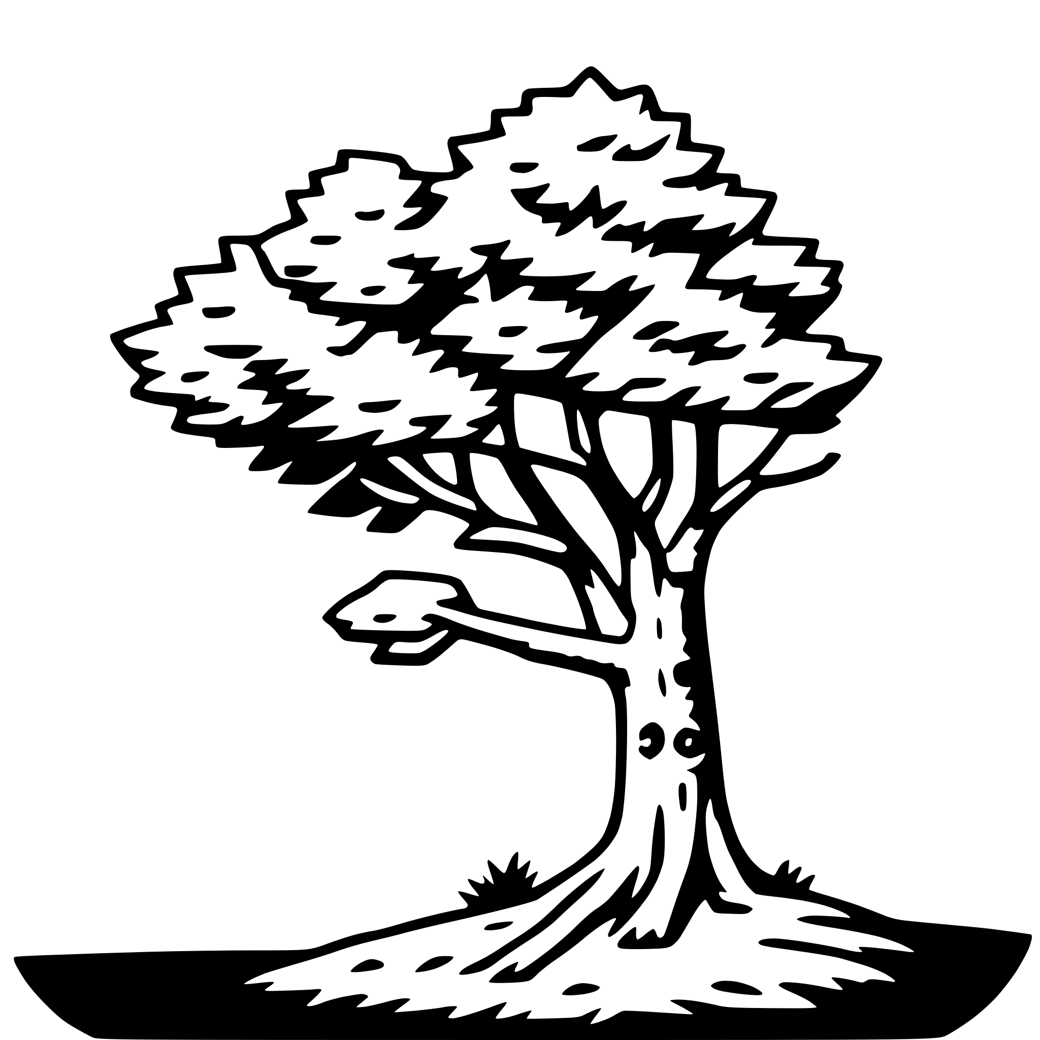 AI-generated SVG of 'larch tree'
