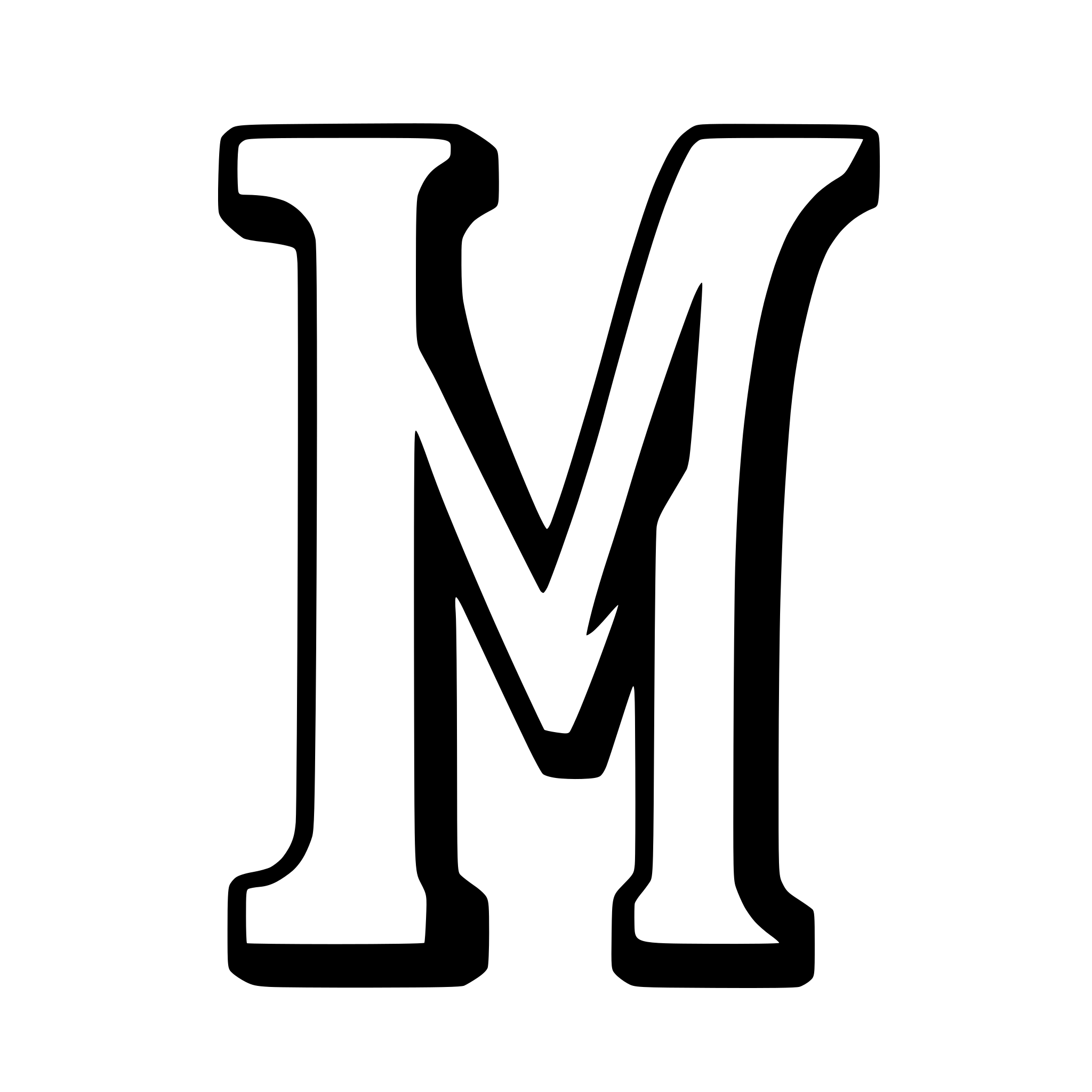 AI-generated SVG of 'letter M, letter L'