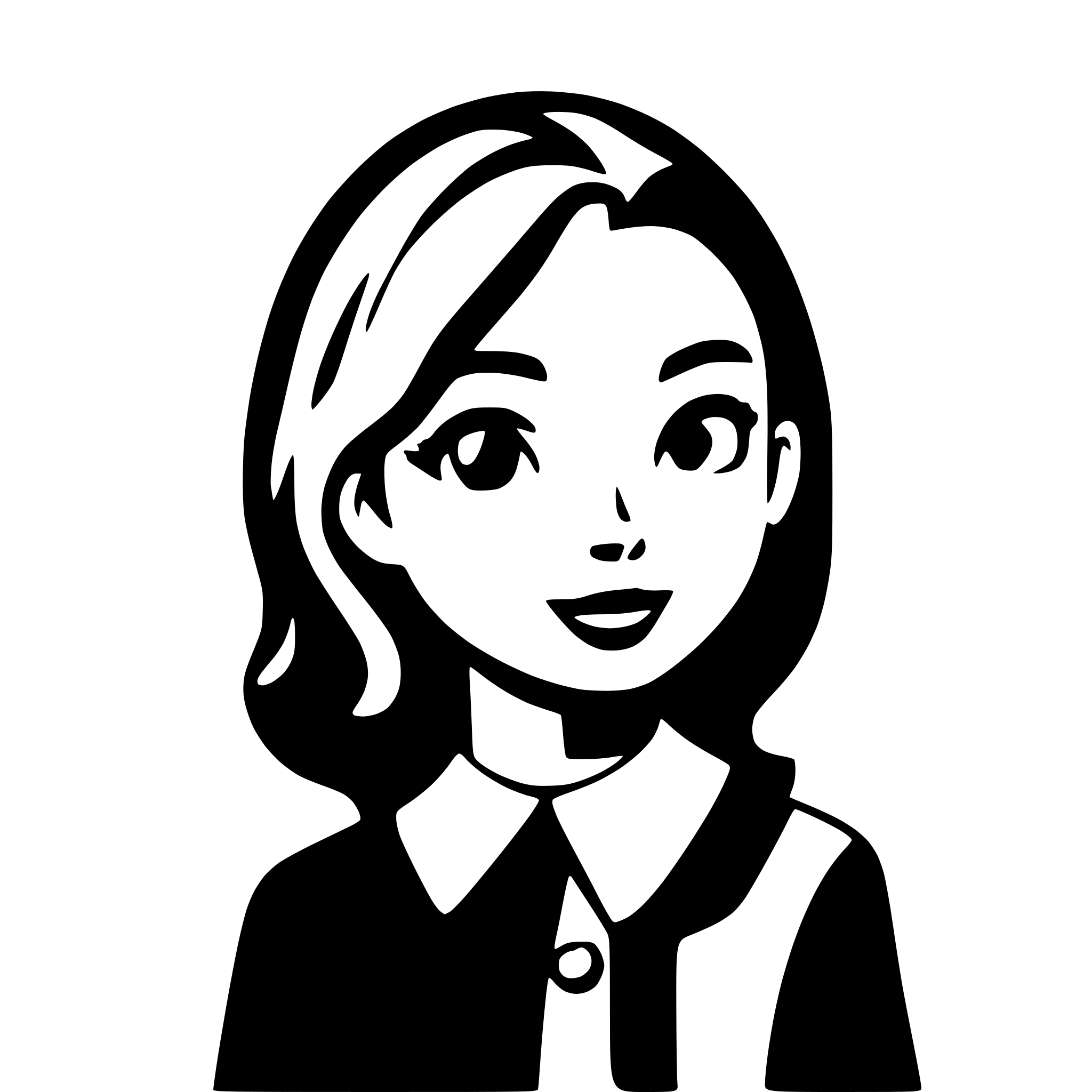 AI-generated SVG of 'side profile'