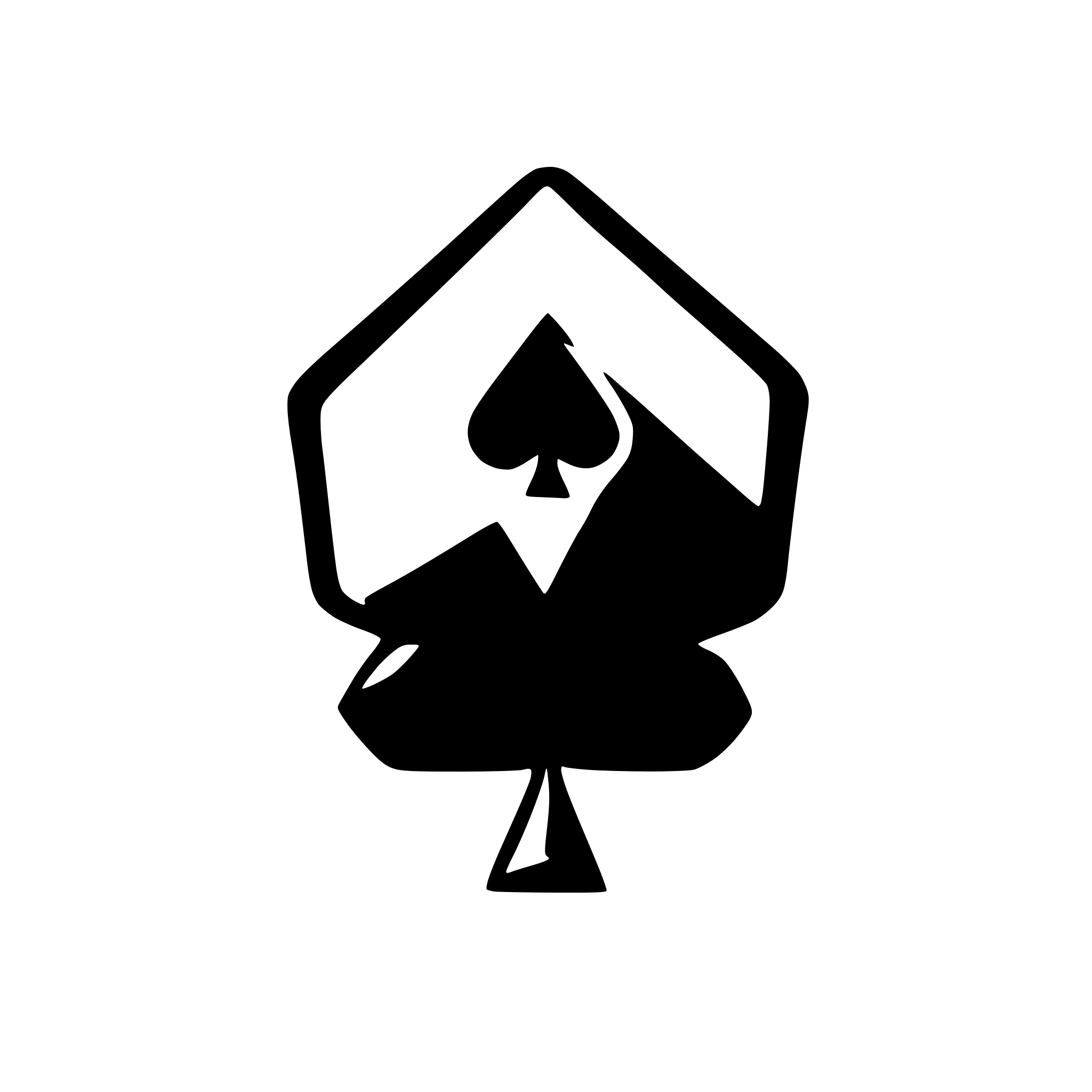 AI-generated SVG of a throwing a playing card