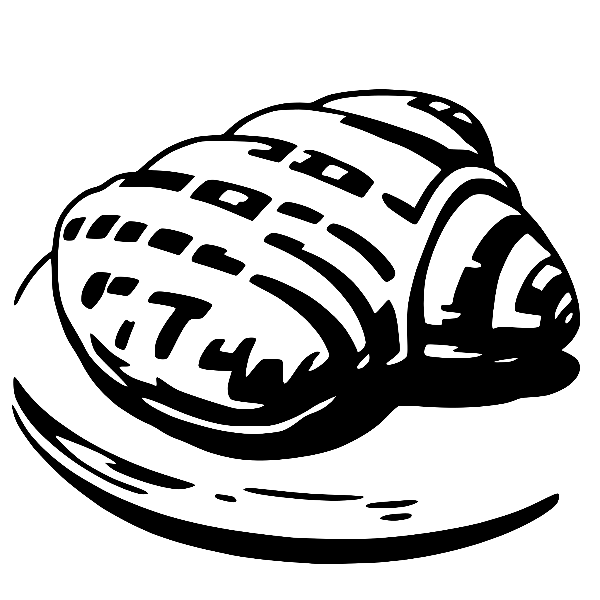 AI-generated SVG of a croissant