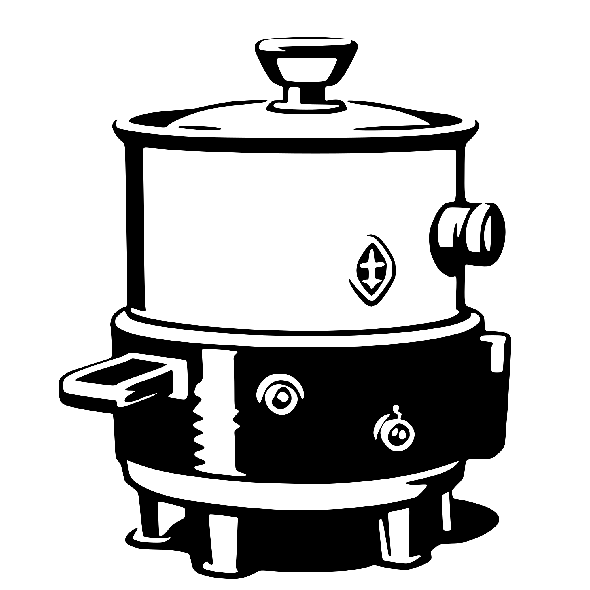 AI-generated SVG of 'cooker'