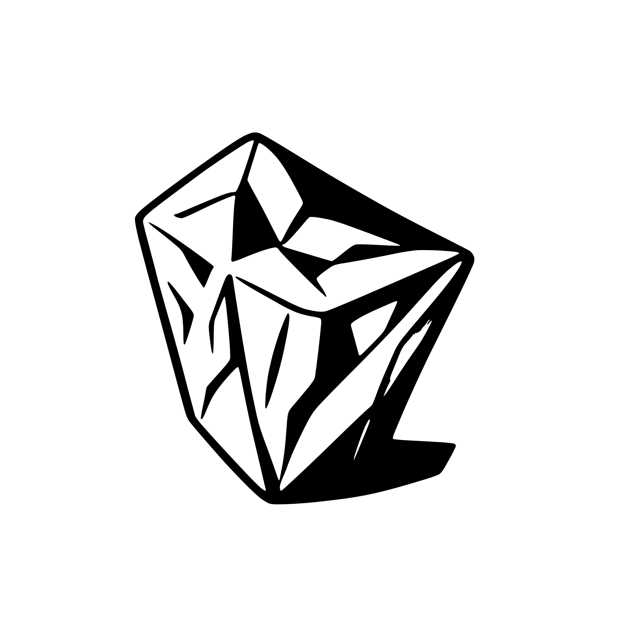 AI-generated SVG of a ore in a shape of small rectangle shard