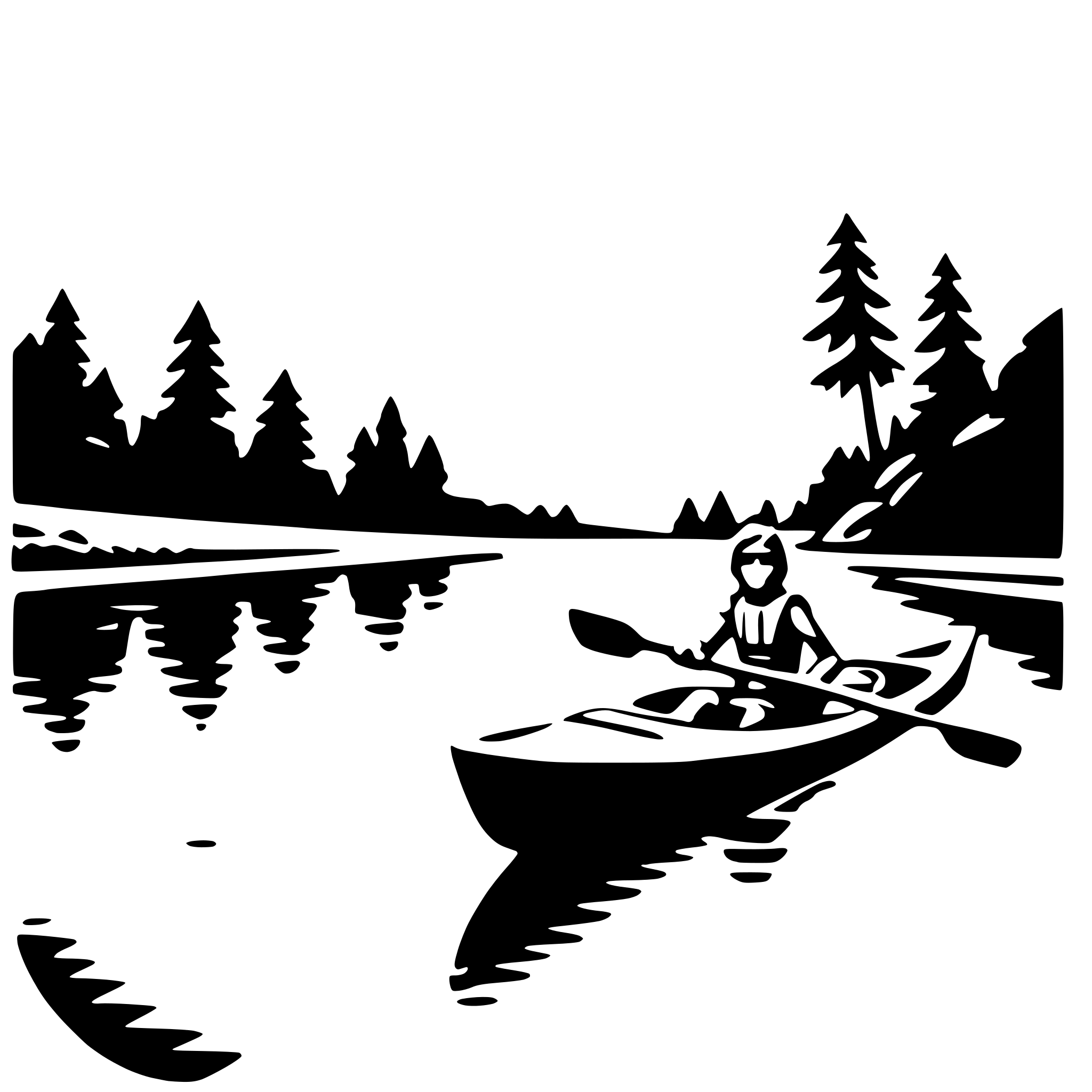 AI-generated SVG of 'river kayaking trip'