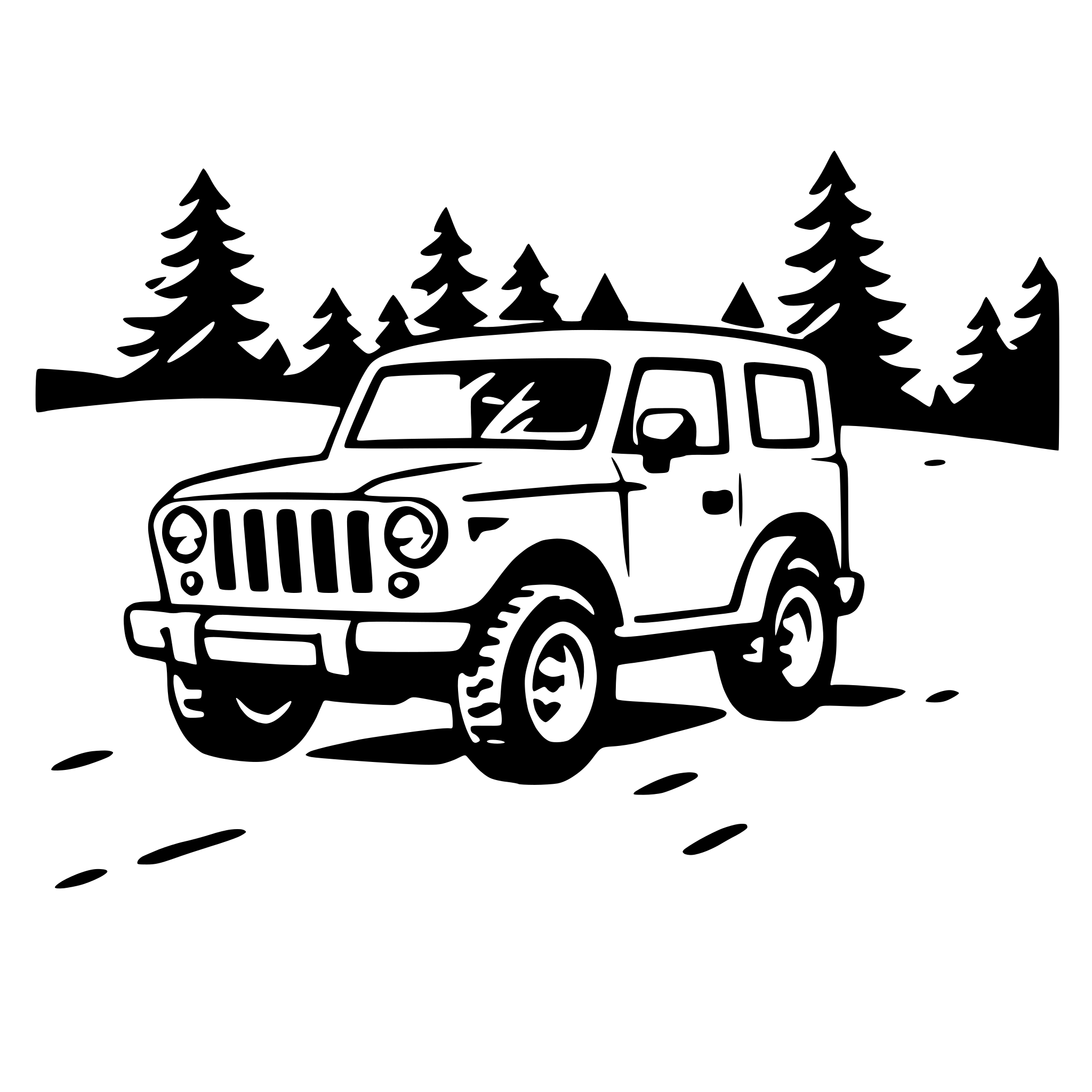 AI-generated SVG of 'off-road vehicle'