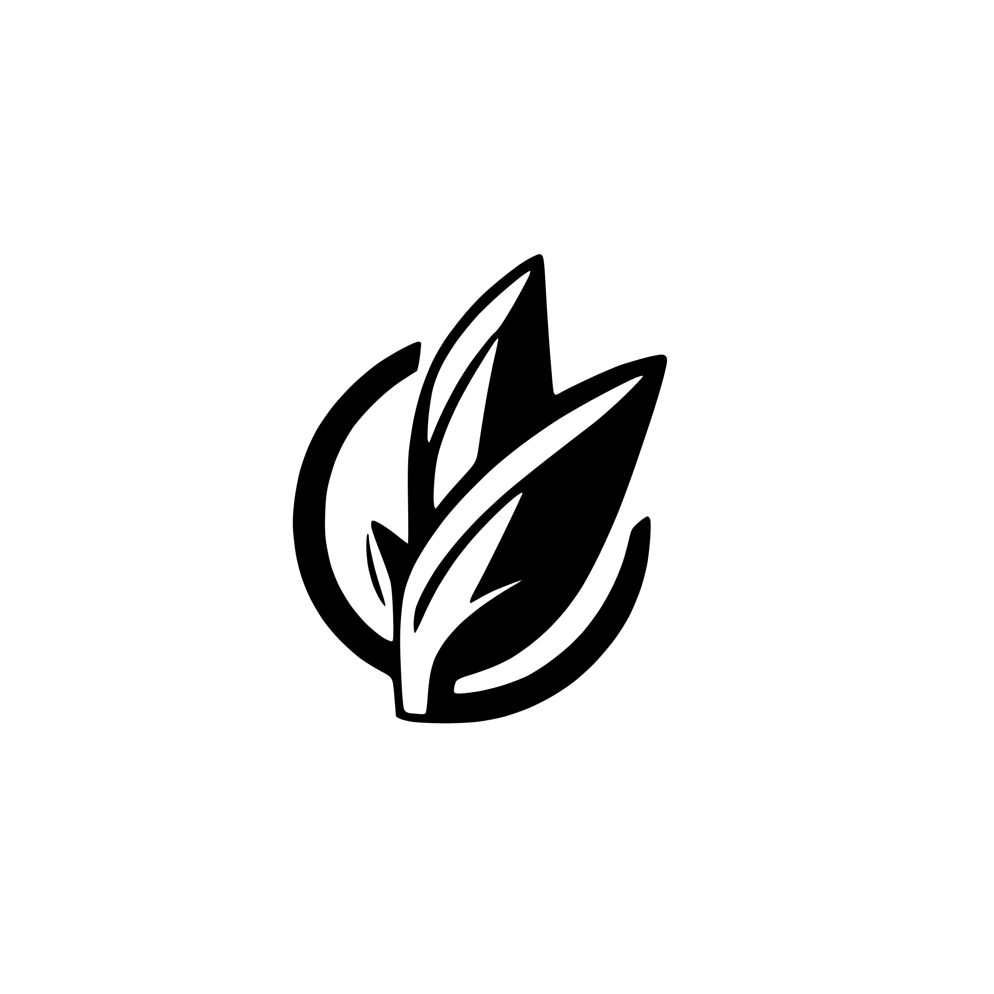 AI-generated SVG of a Run