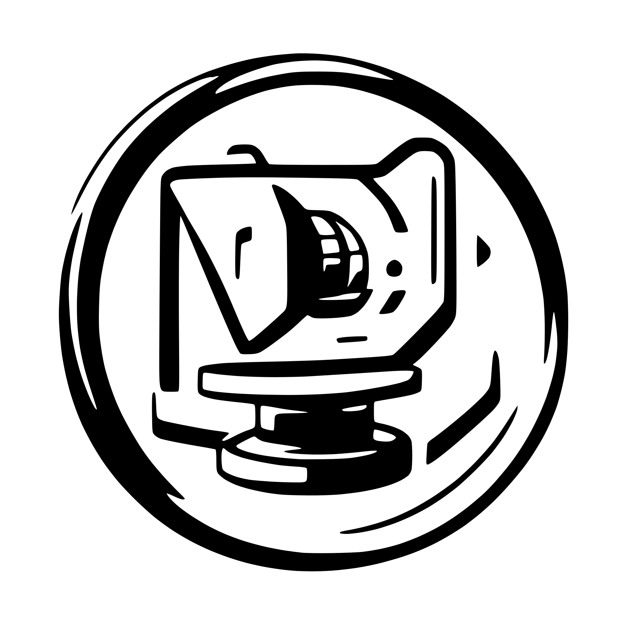 AI-generated SVG of a Logo for a research project: Quantum Computing for Industrial Production that is abbreviated with QC-Pro