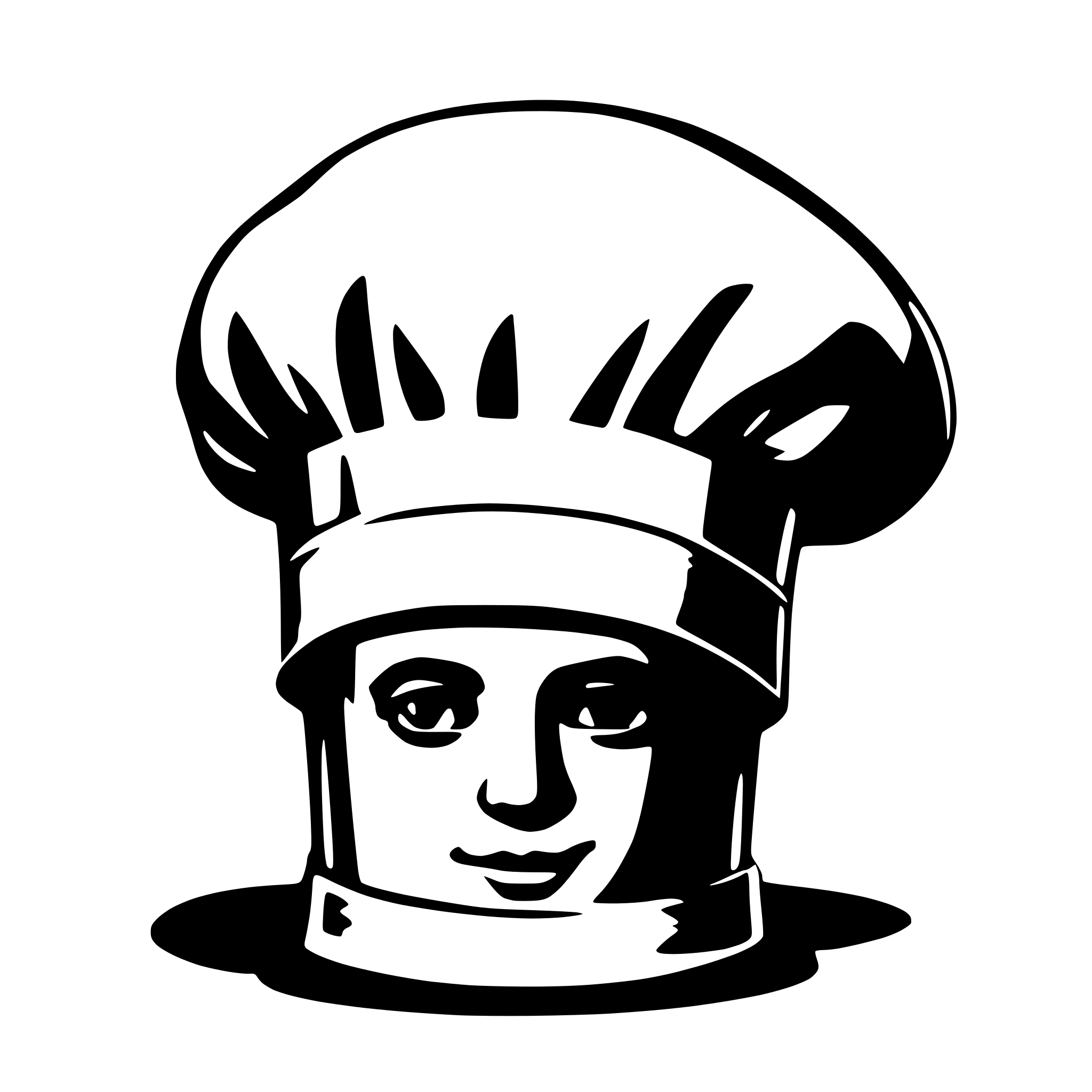 AI-generated SVG of a chef hat
