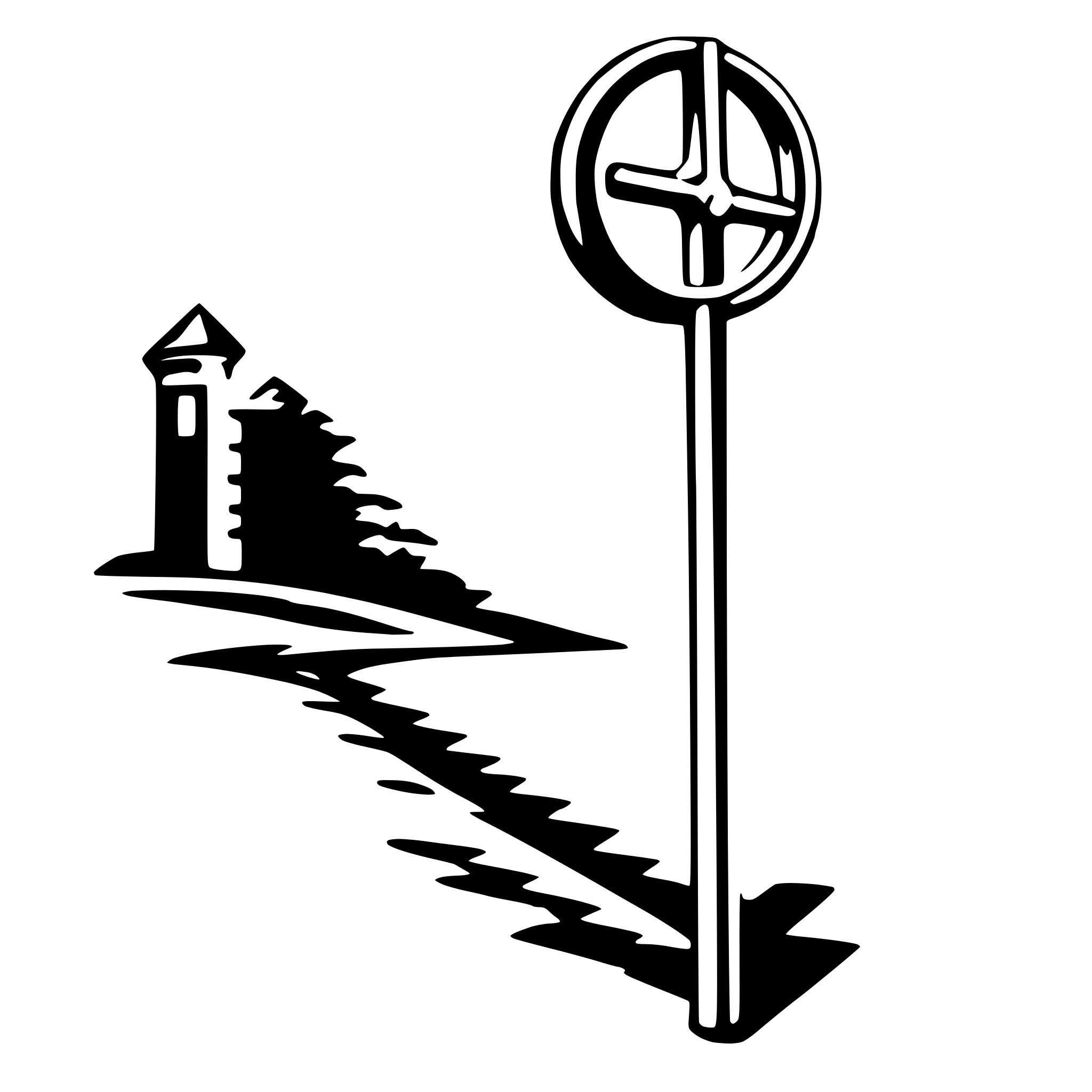 AI-generated SVG of a hairpin