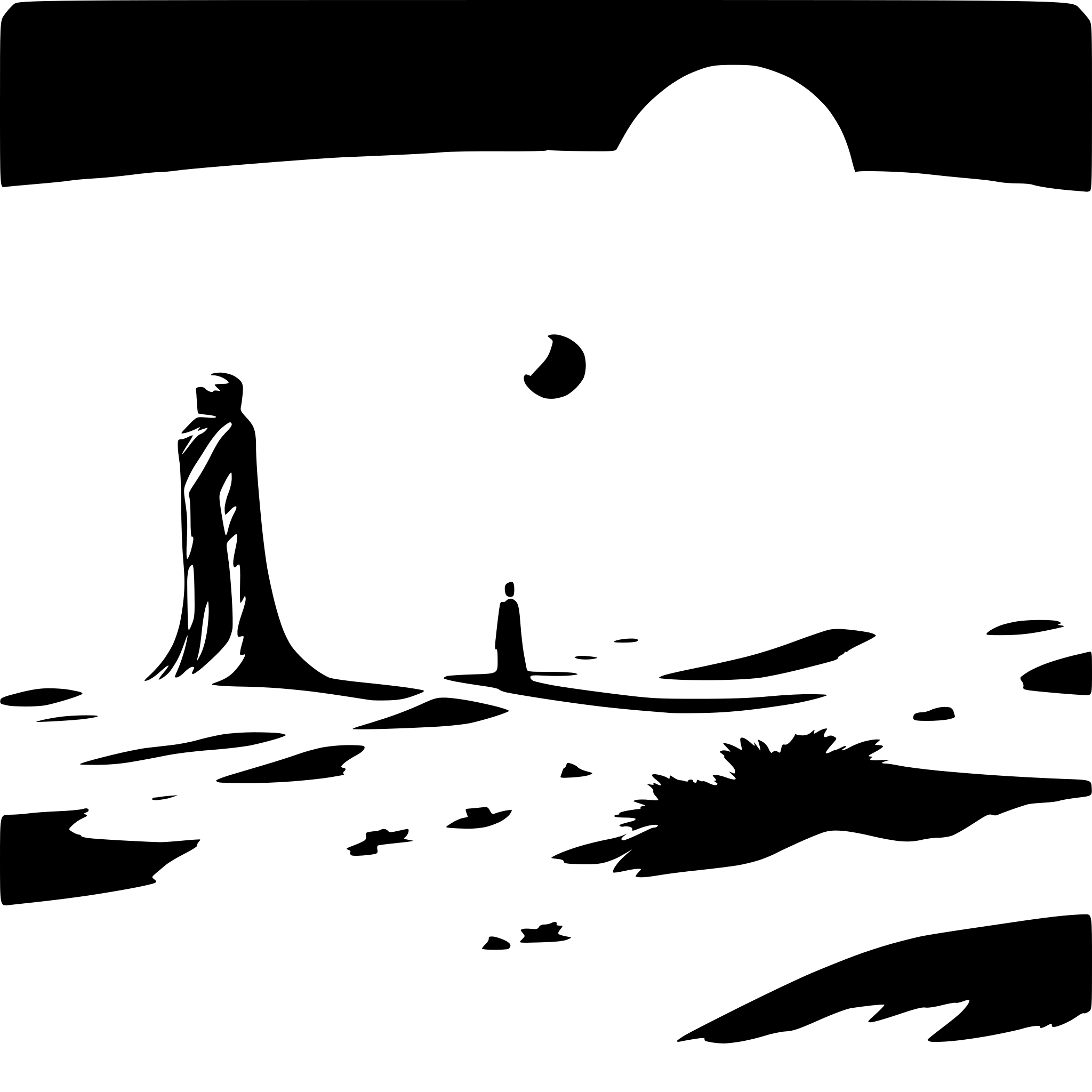 AI-generated SVG of a Deux lunes géantes gravitent dans le ciel, au crépuscule, dans un lieu ressemblant aux dunes du Sahara. ˋ’