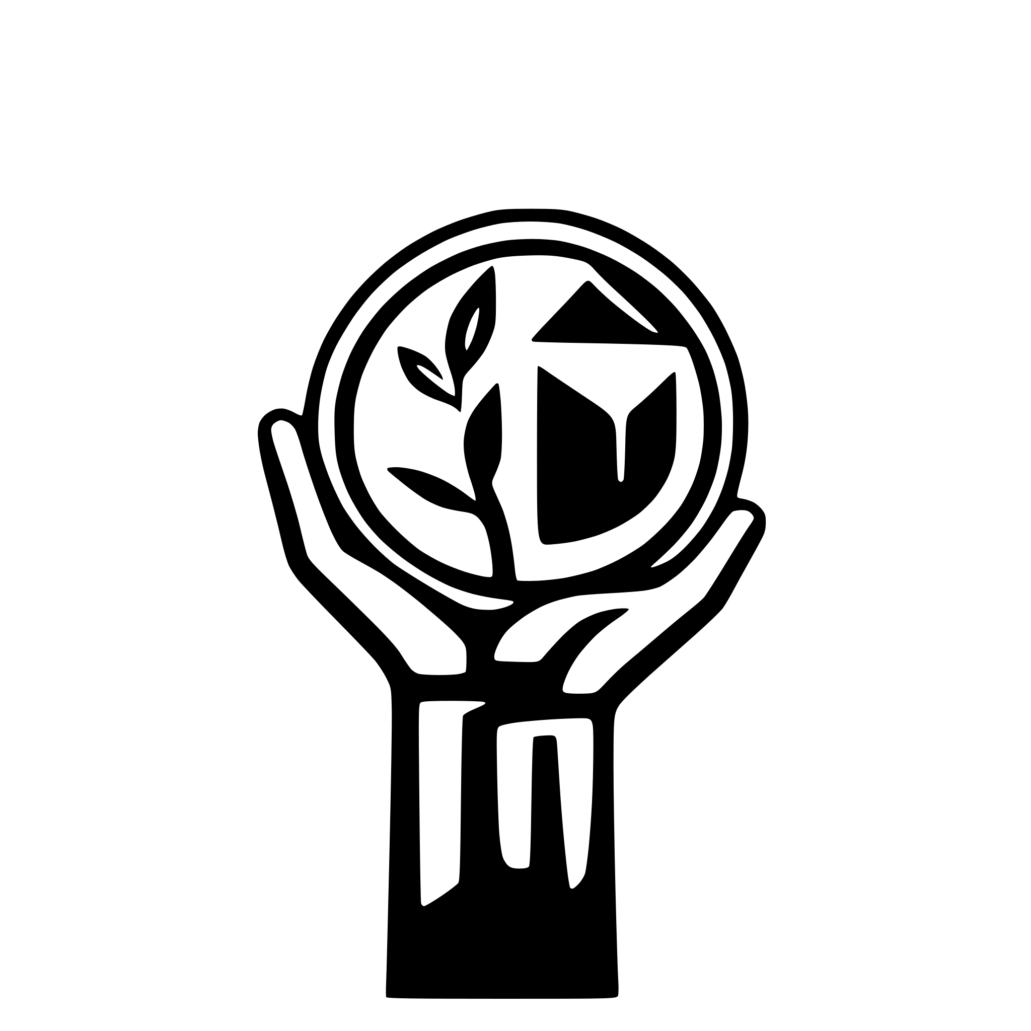 AI-generated SVG of a Mobile app icon. Modern and sleek design. The main ideas to use in the icon are concepts of "community" (e.g. village), "sharing" (e.g. hand shake), apartment building, connection, circle.