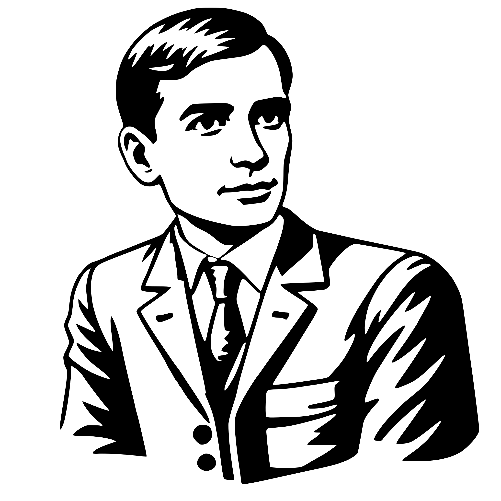 AI-generated SVG of a alan turing