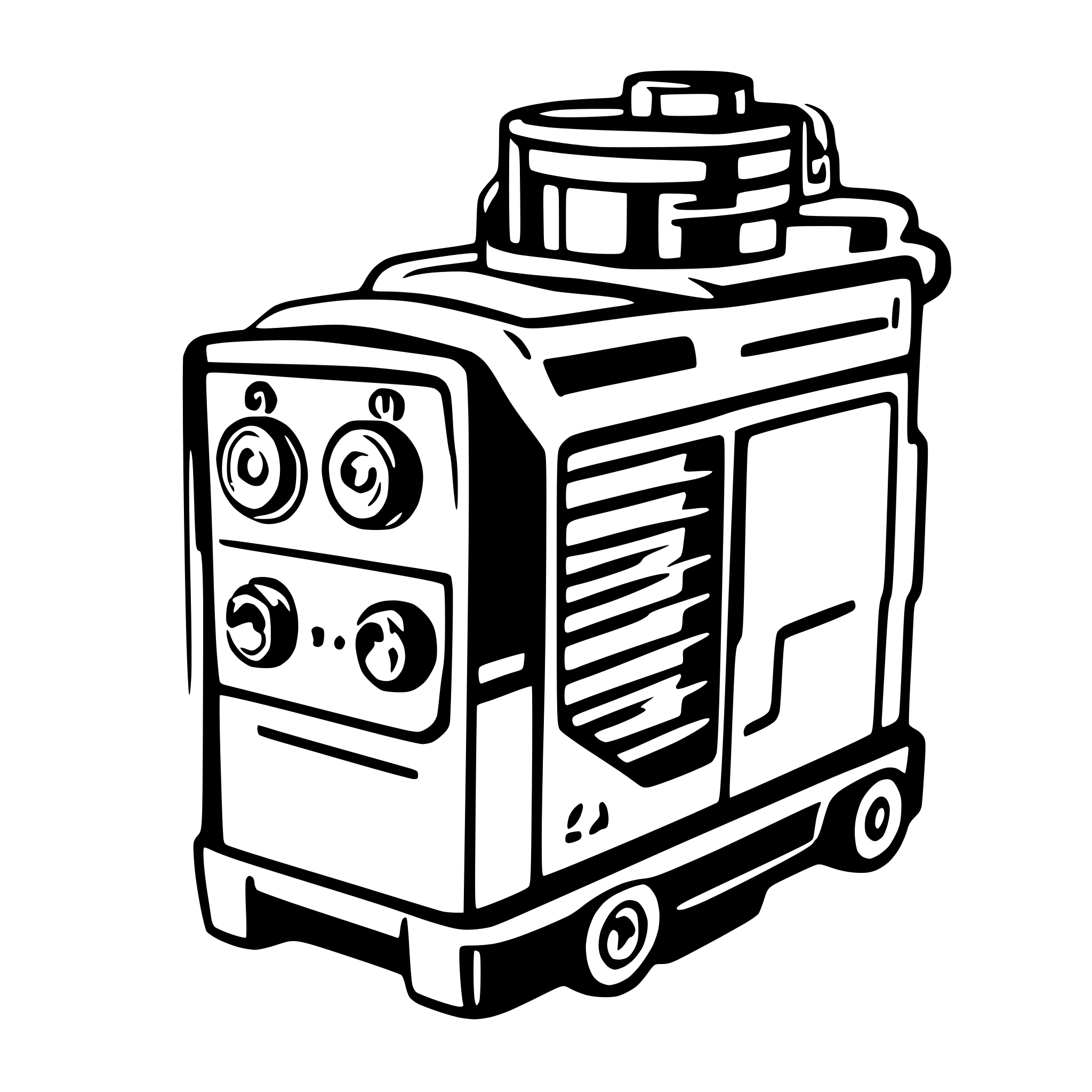 AI-generated SVG of 'caterpillar power diesel generator'