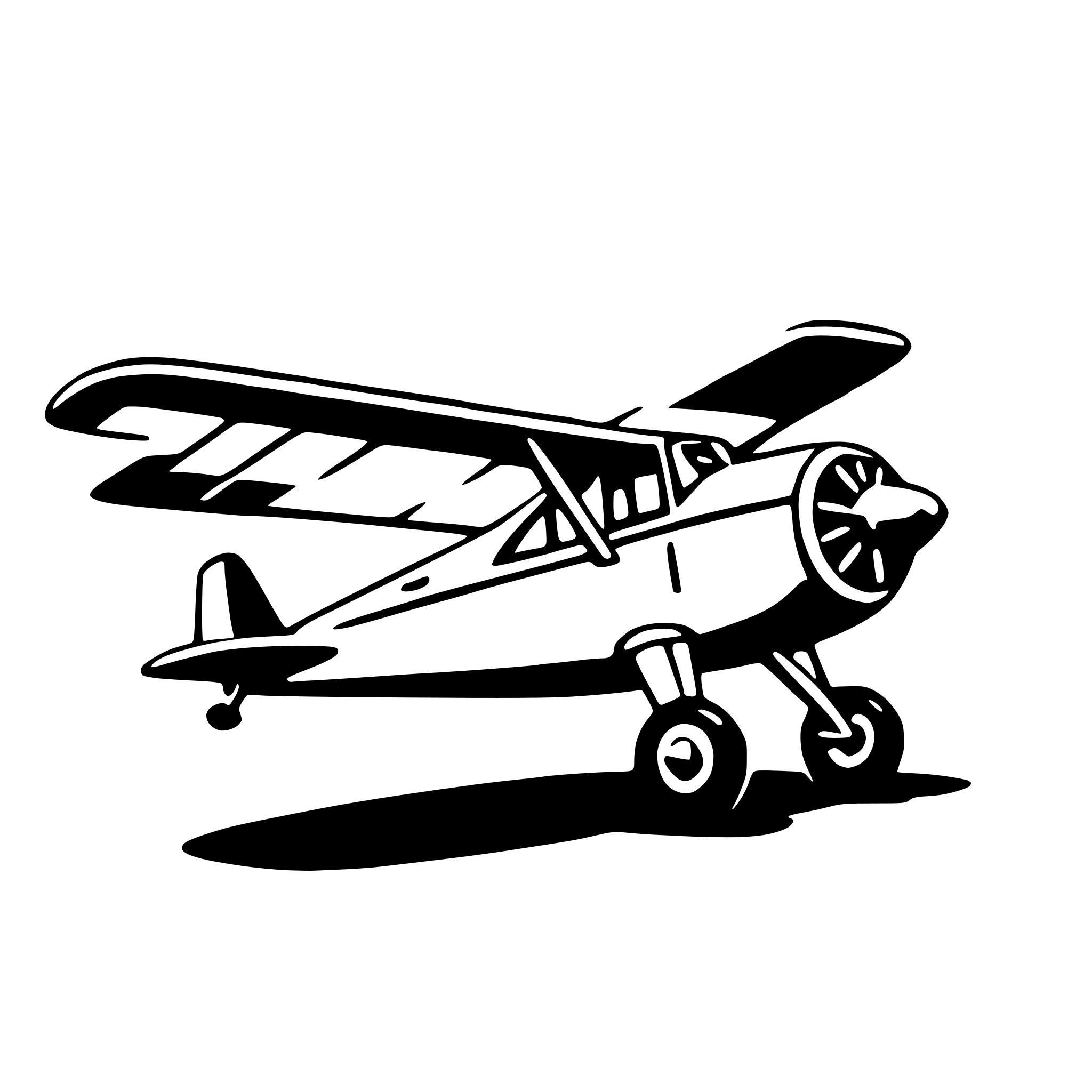 AI-generated SVG of 'ultralight aircraft'