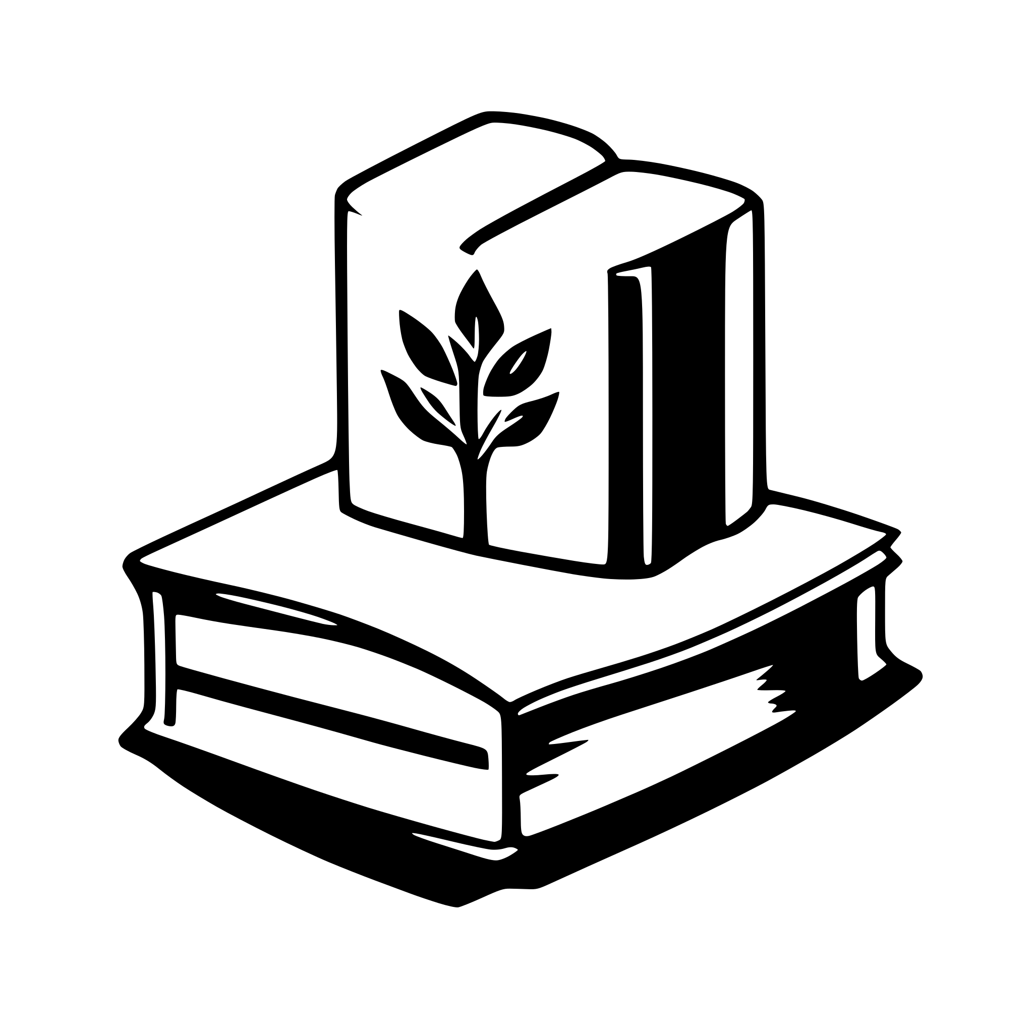 AI-generated SVG of a logo solid book exam