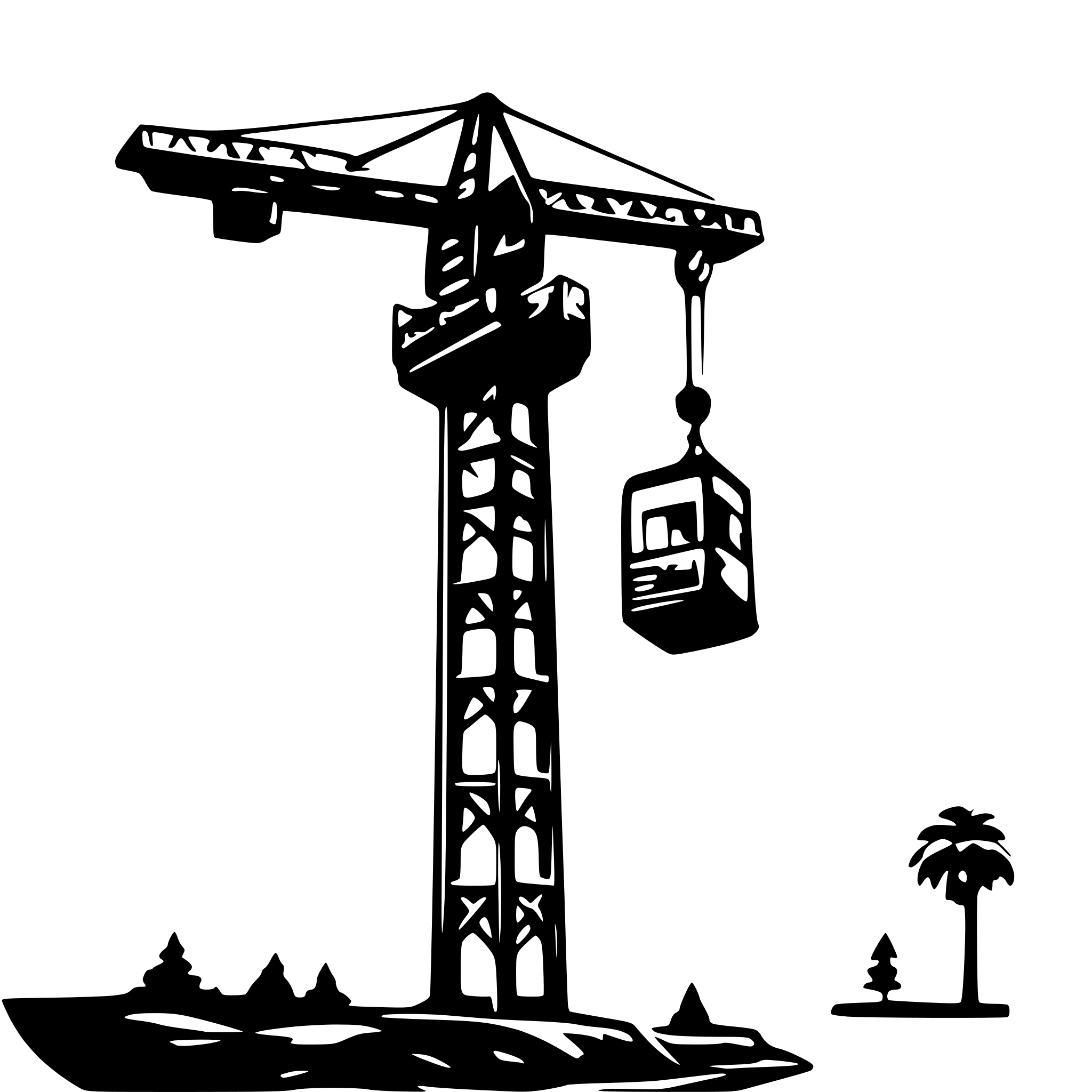 AI-generated SVG of 'Jit Crane'