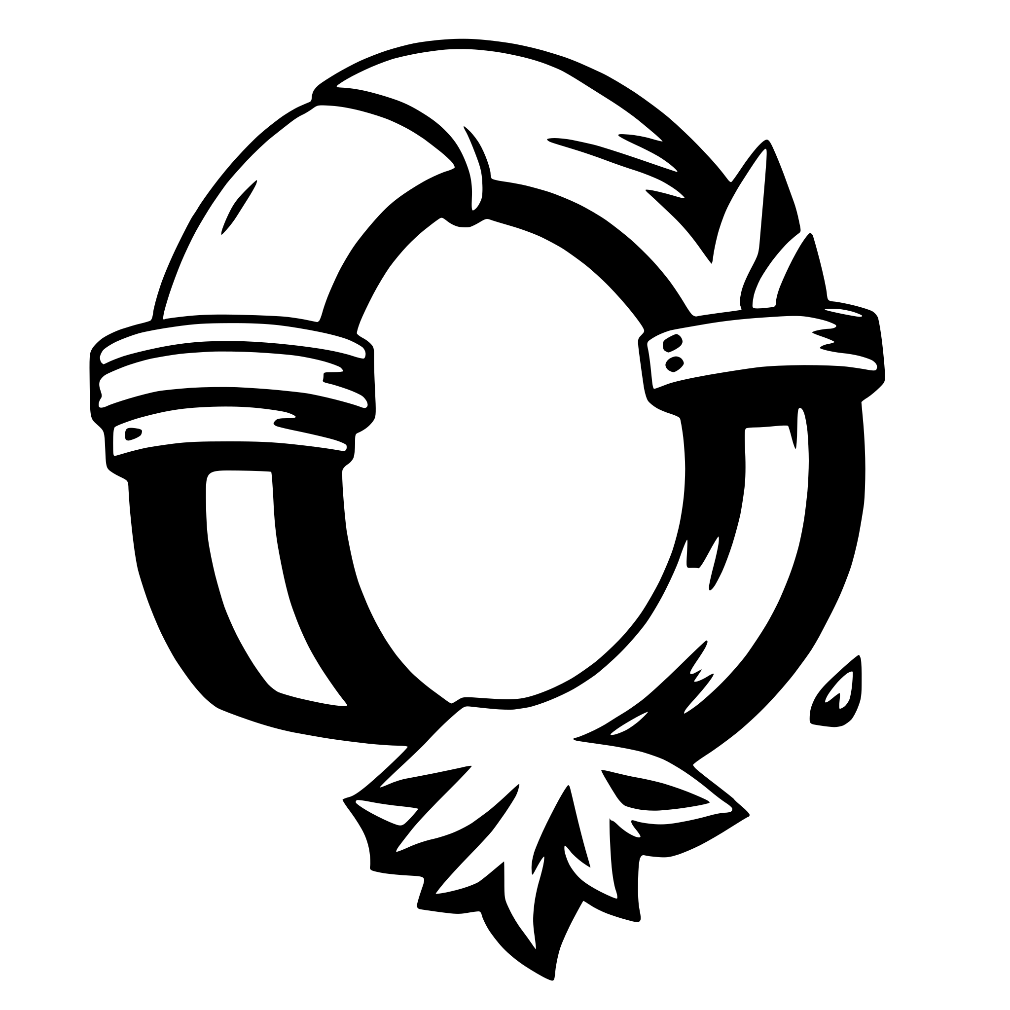 AI-generated SVG of a armlet